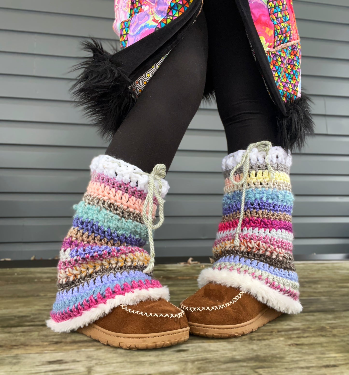 Scrappy Leg Warmers