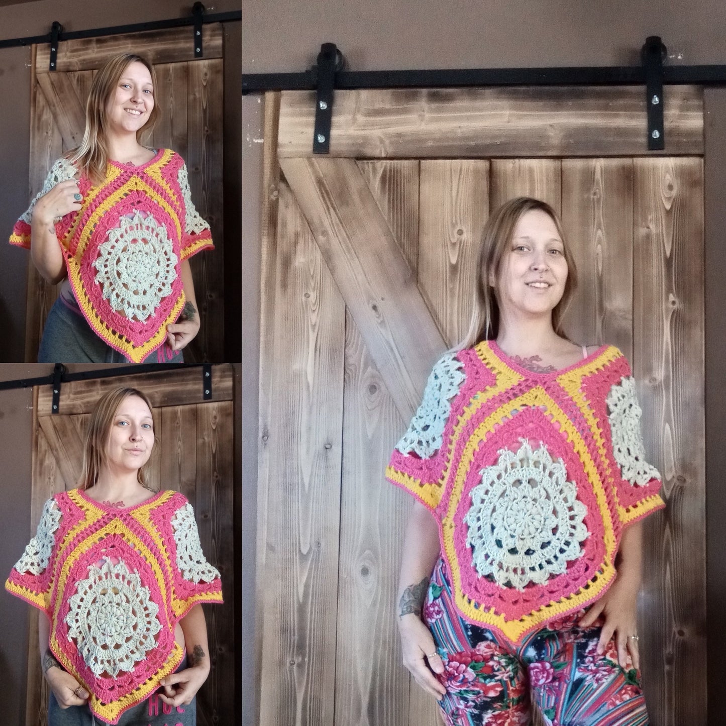 The Mandala Effect Poncho Pattern