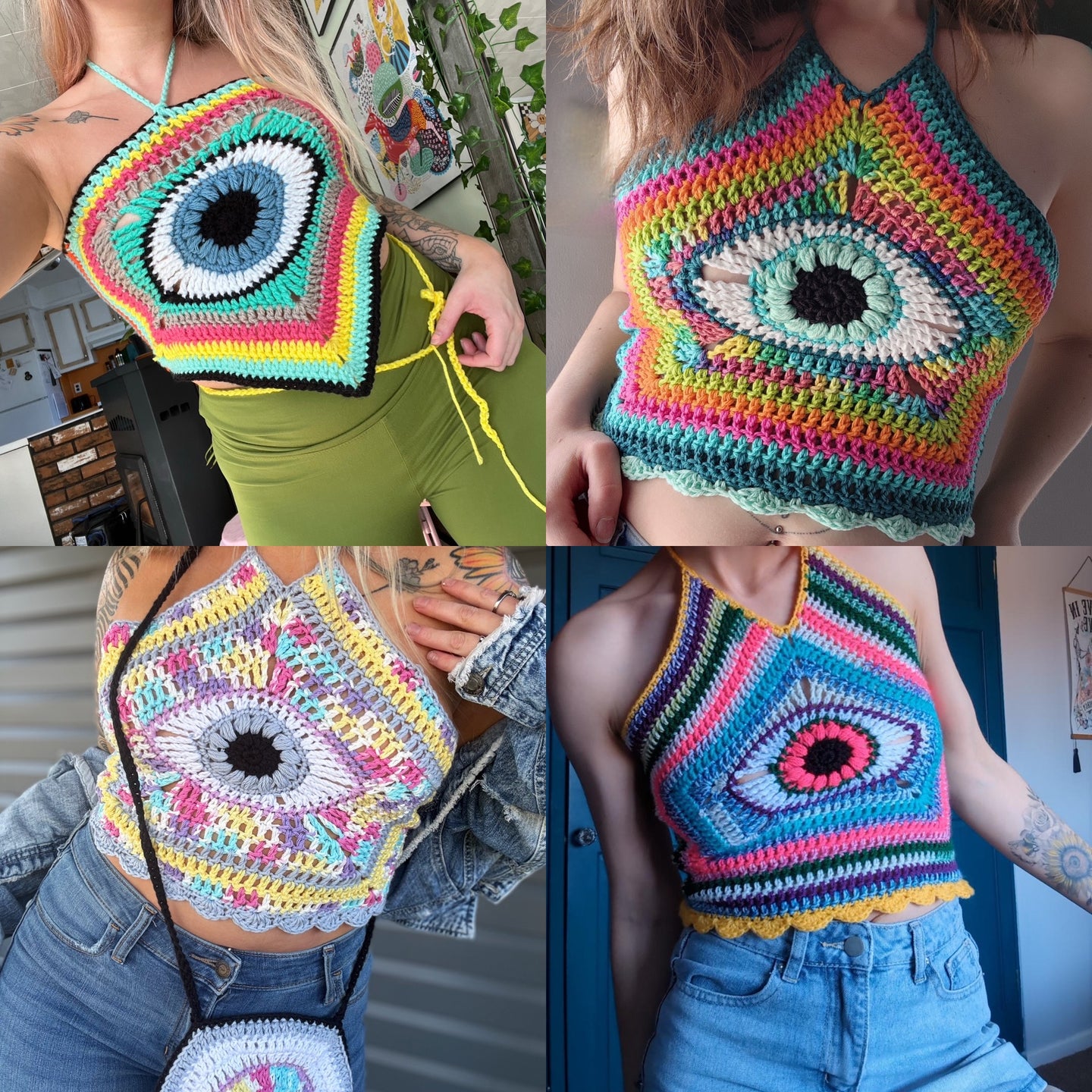 The Eyetomic Bond Top Pattern