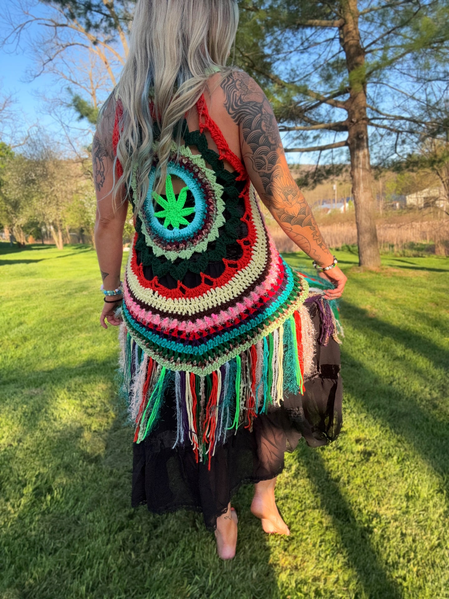 S/L Mary Jane Fringe Vest