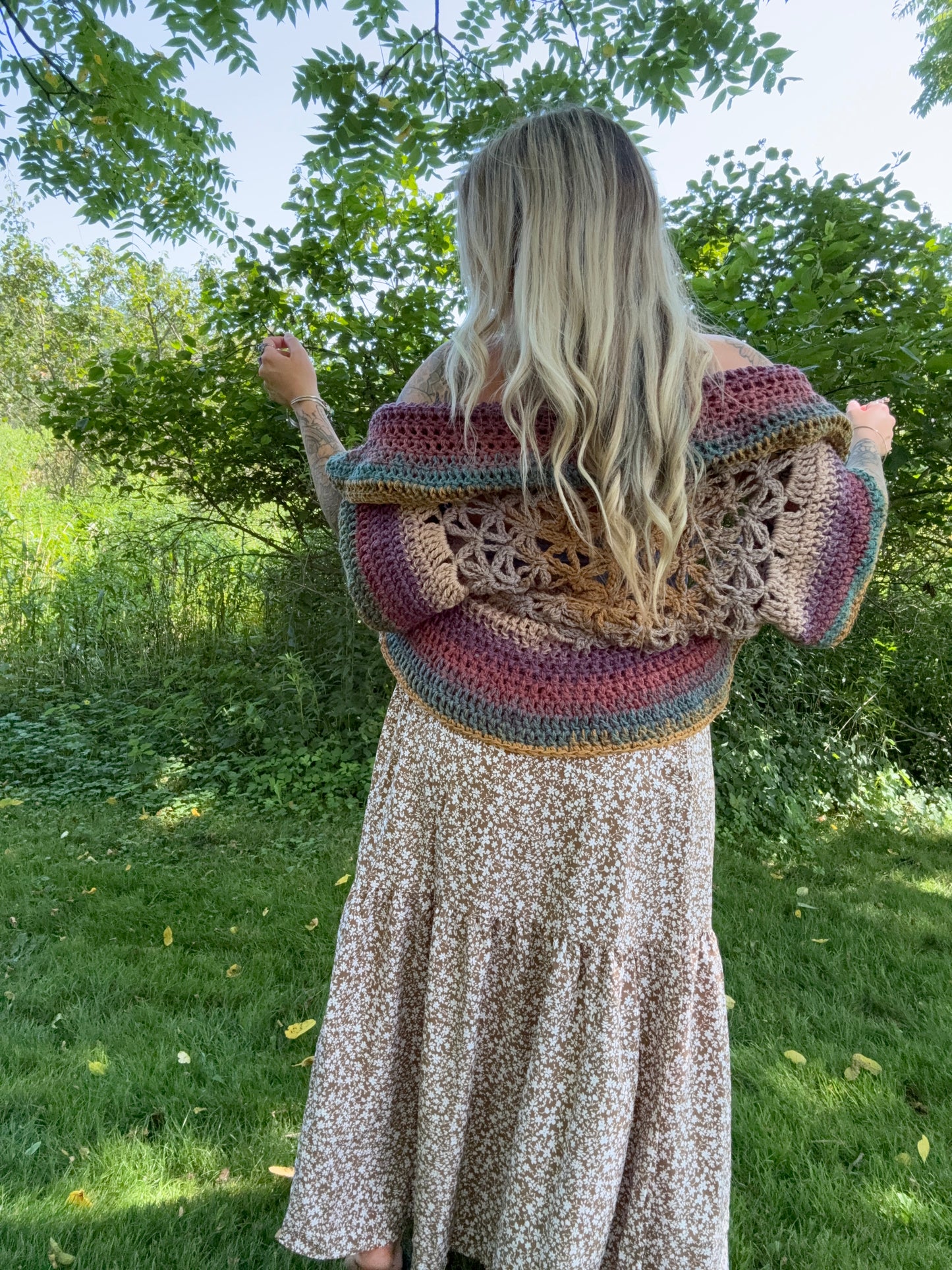 XS-M Flower of Life Shrug