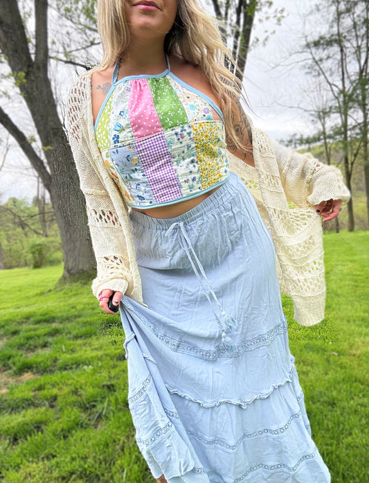 XS/M Quilted Halter Top