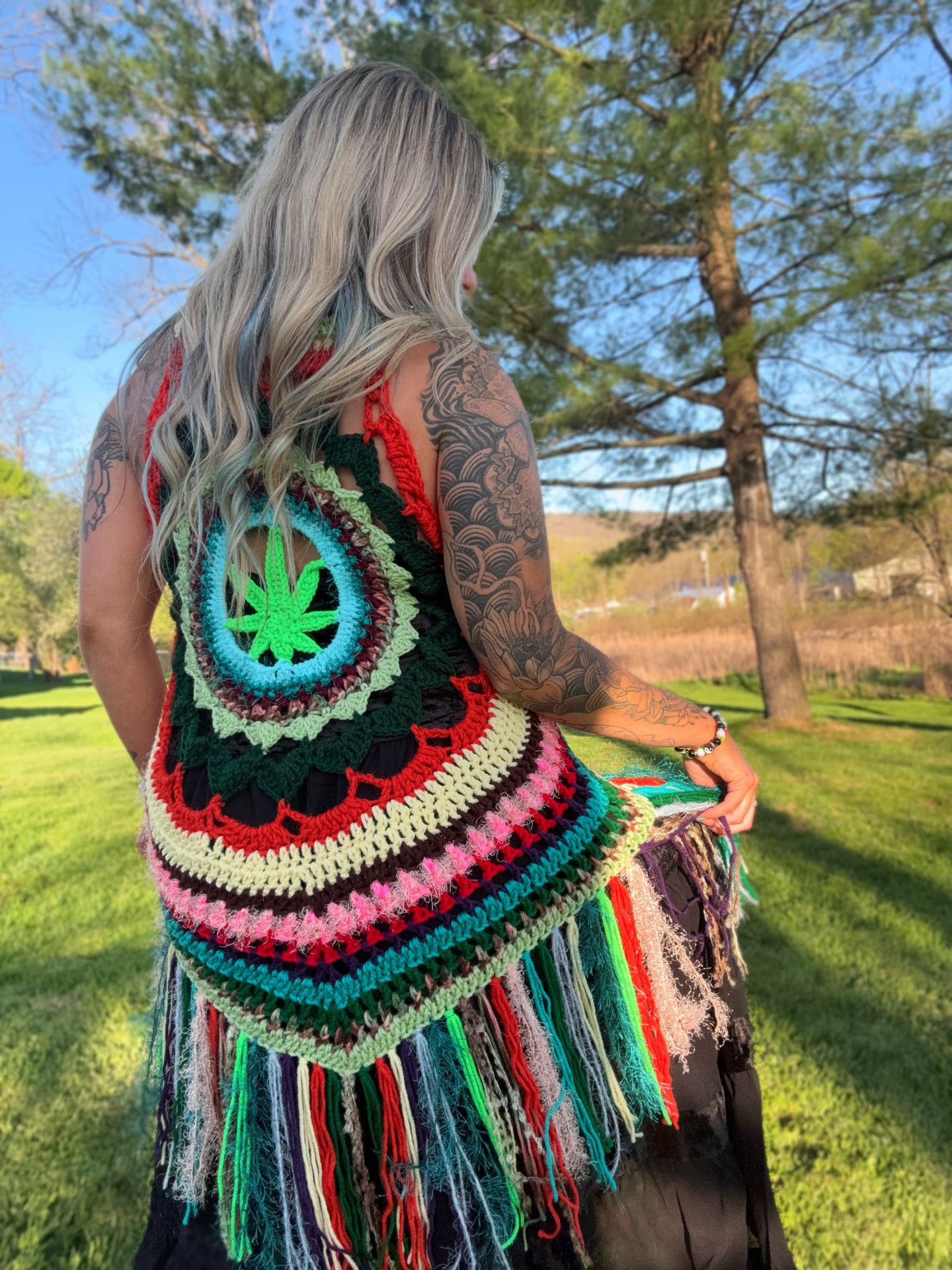 S/L Mary Jane Fringe Vest