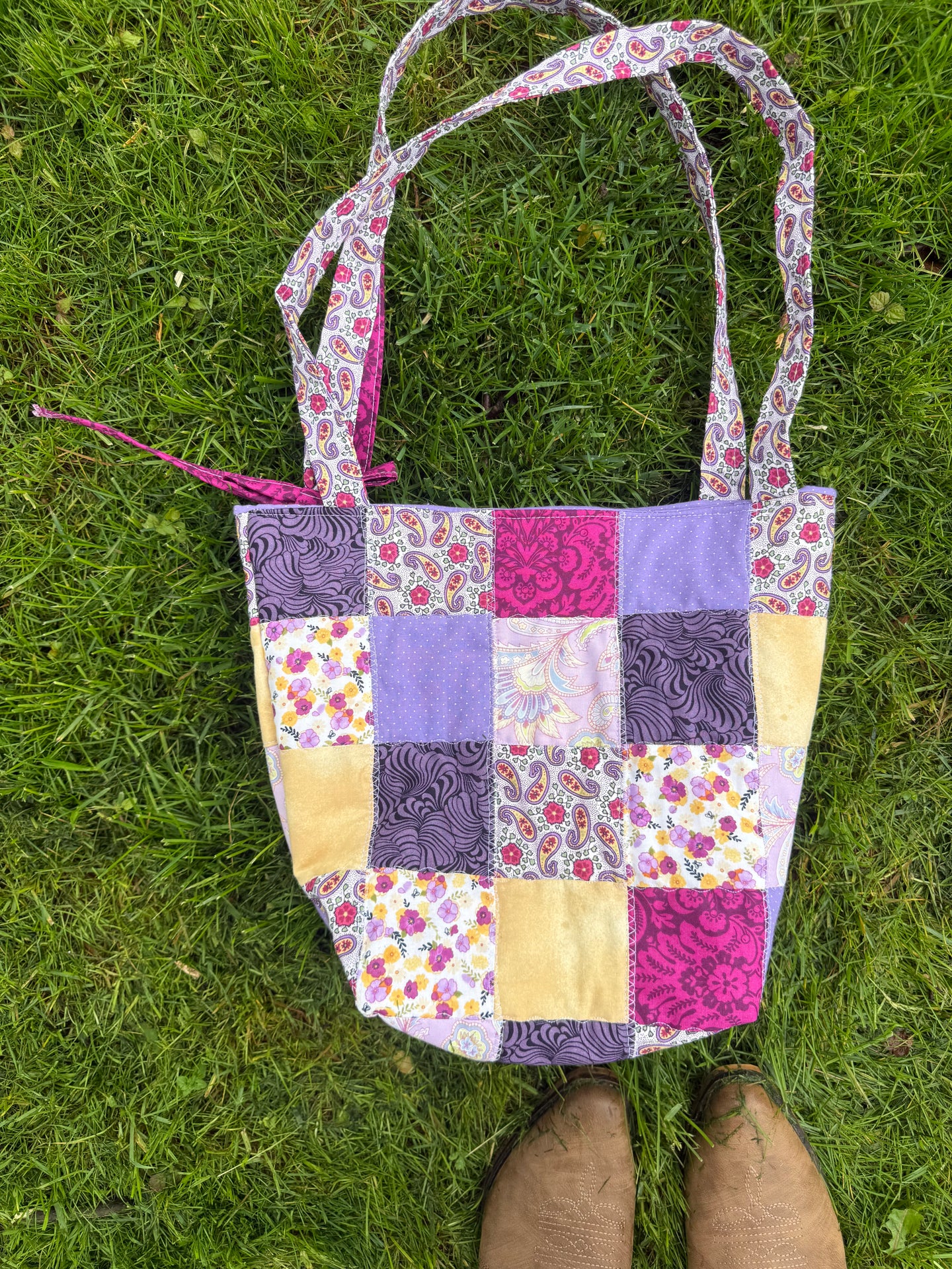 Quilted Butterfly Purse