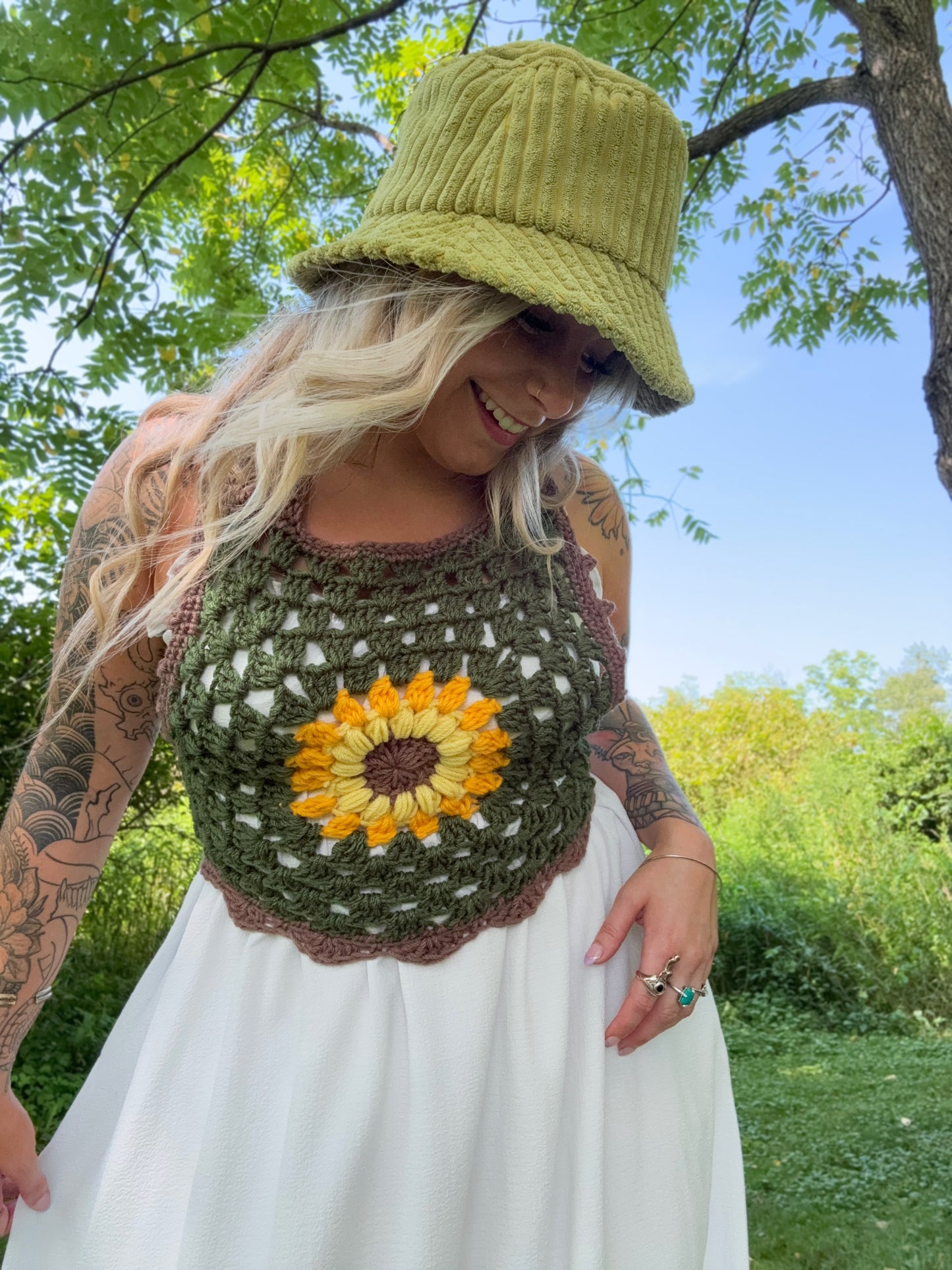 XS-M Sunflower Vest