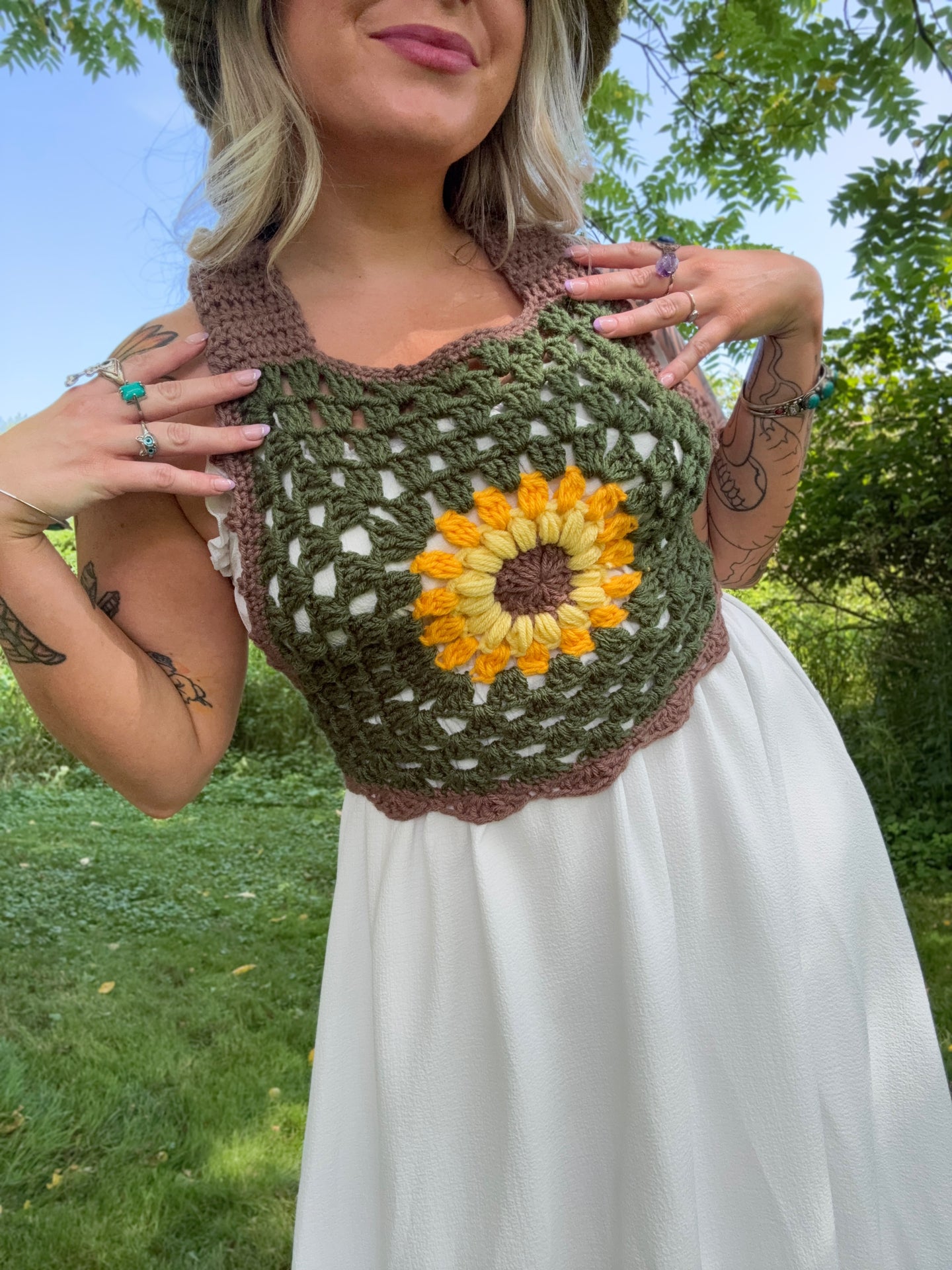 XS-M Sunflower Vest