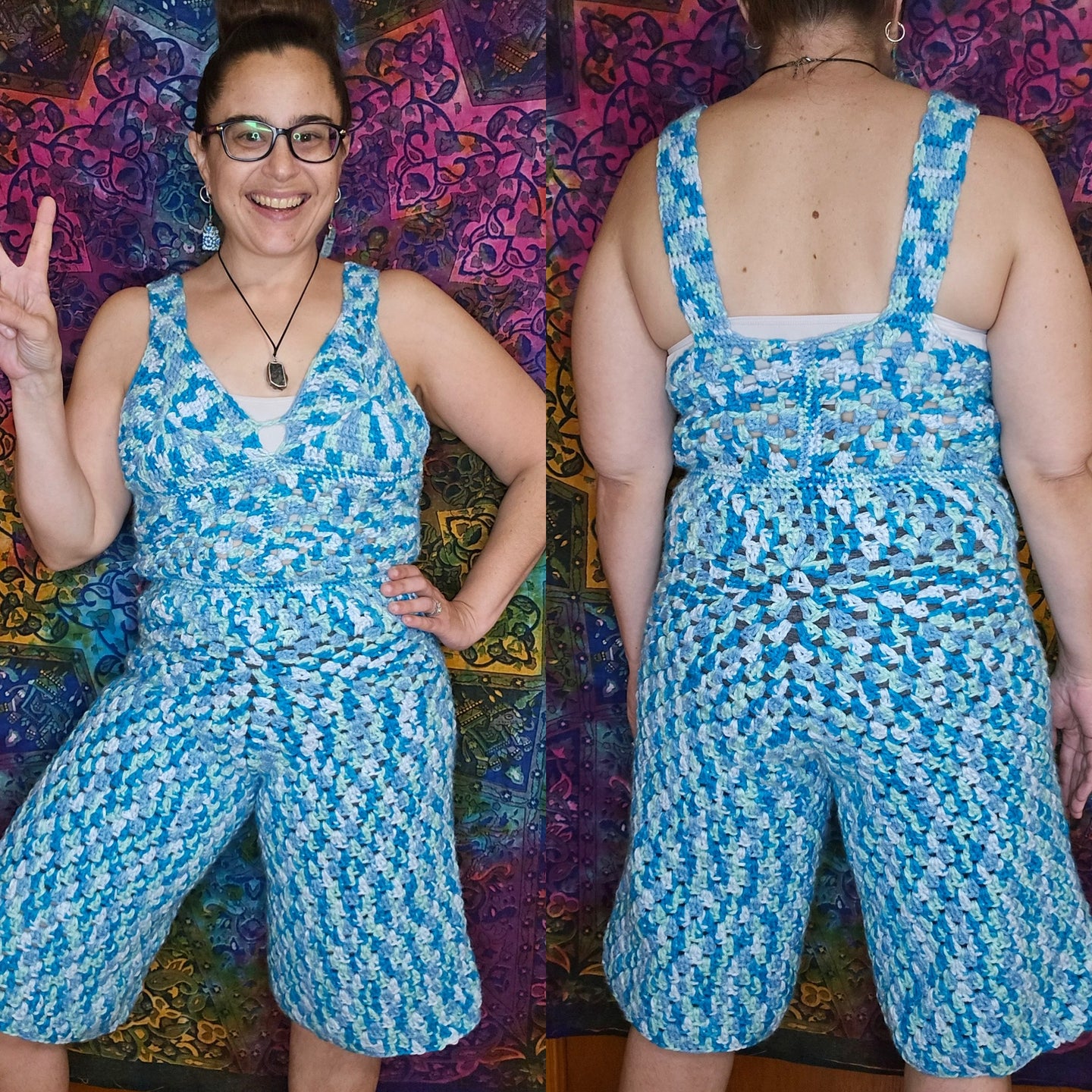 Block Party Playsuit Pattern (Romper or 2 Piece Set)