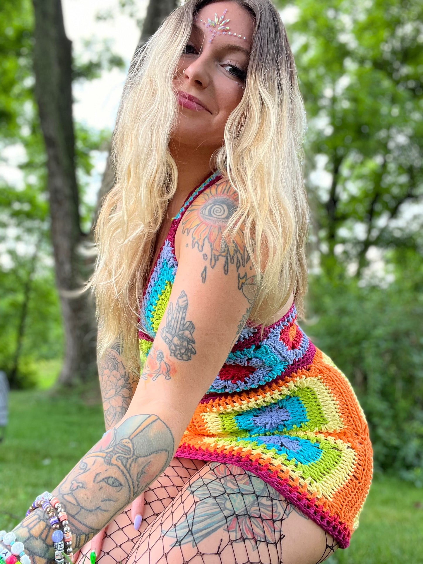 The Kaleidoscope Pride Dress (M)