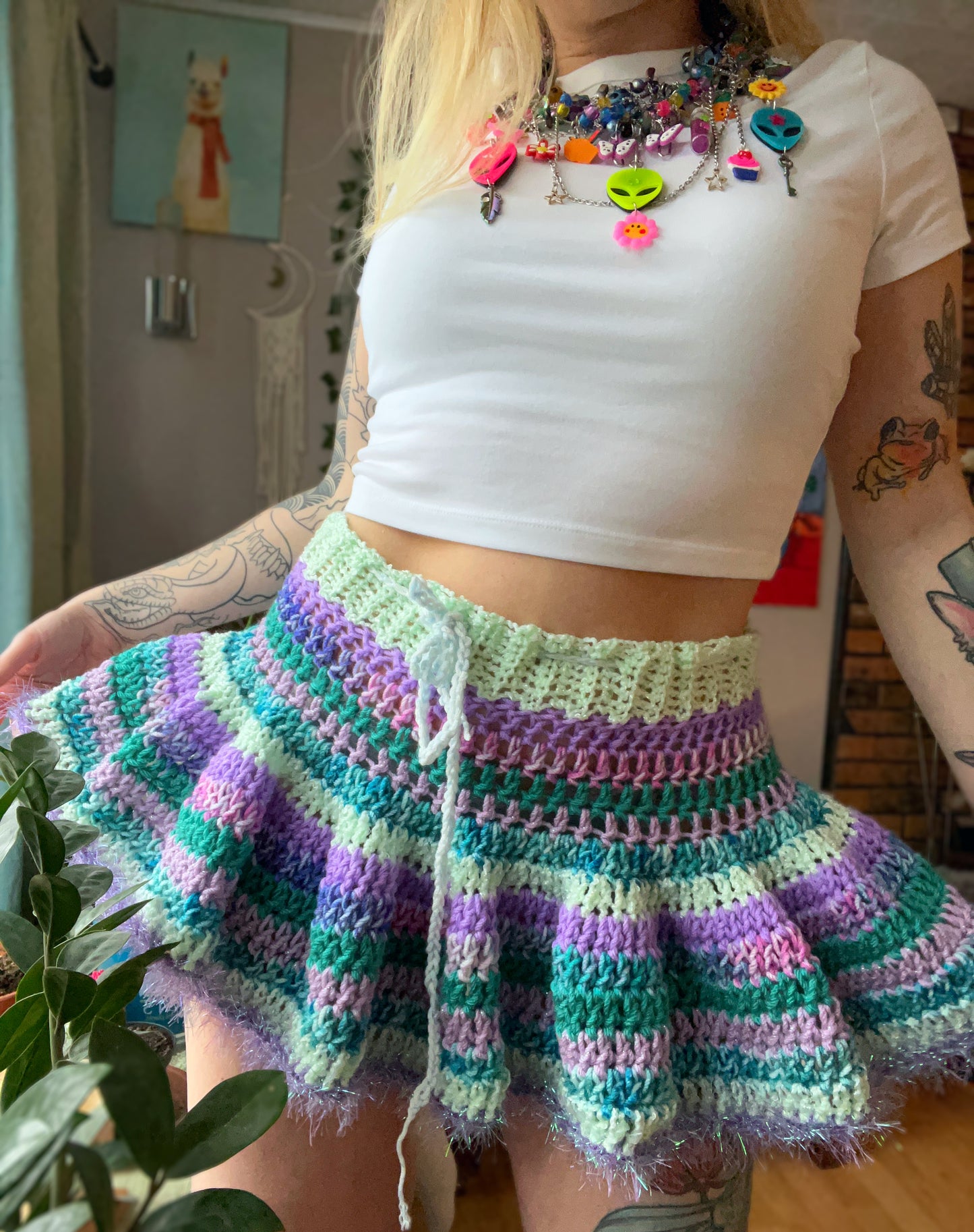 M/L Fairy Flare Mini Skirt