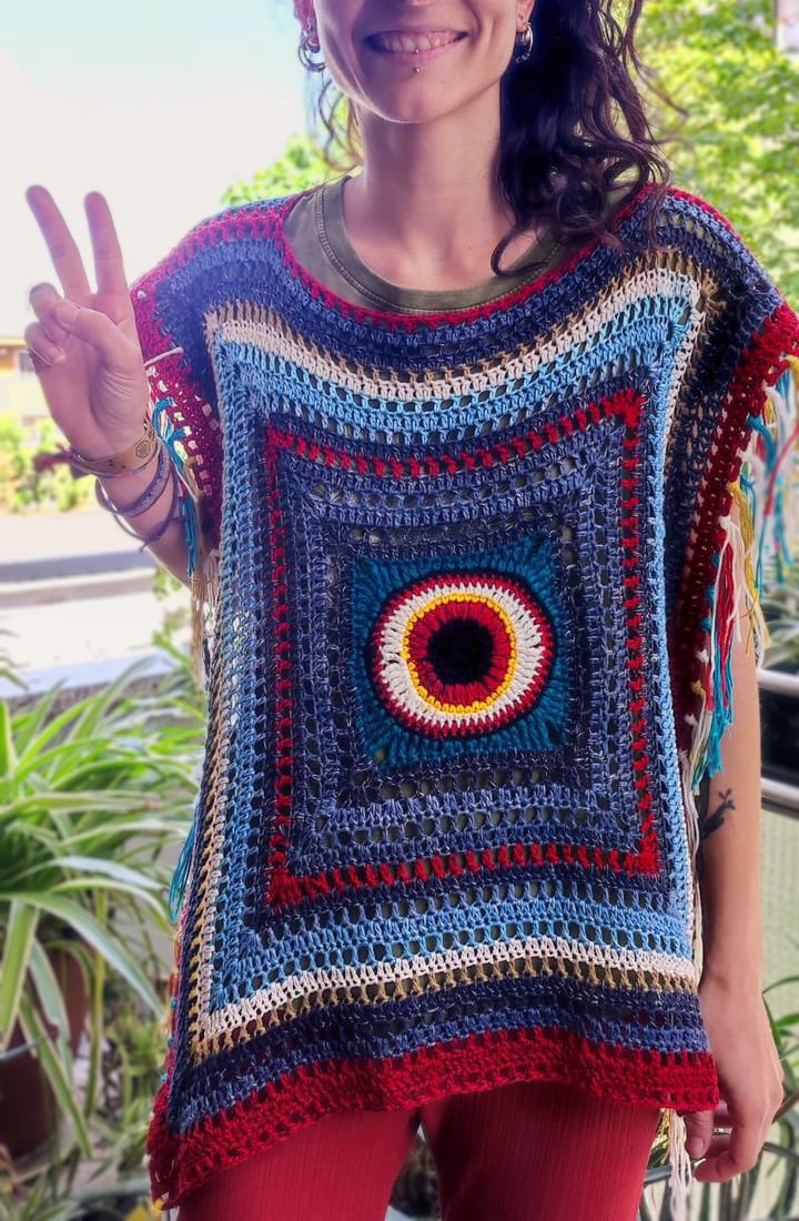 The Optic Nervana Poncho Pattern