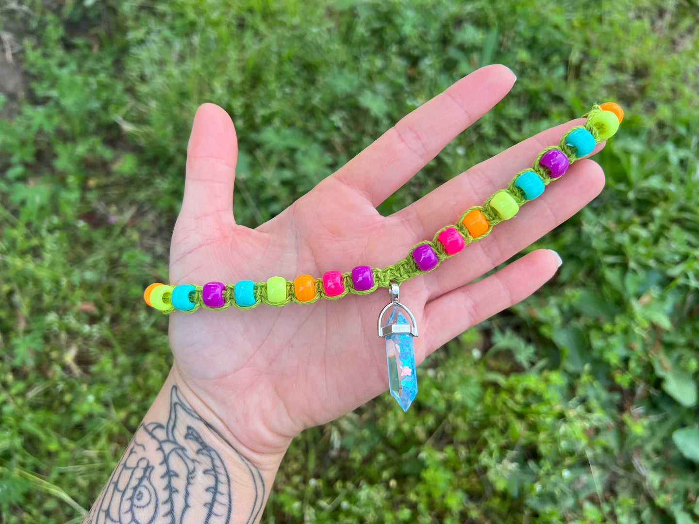 15-18” Kandi Hemp Choker