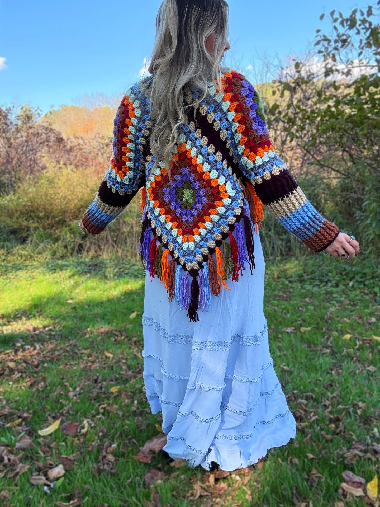 The Block Party Poncho Pattern