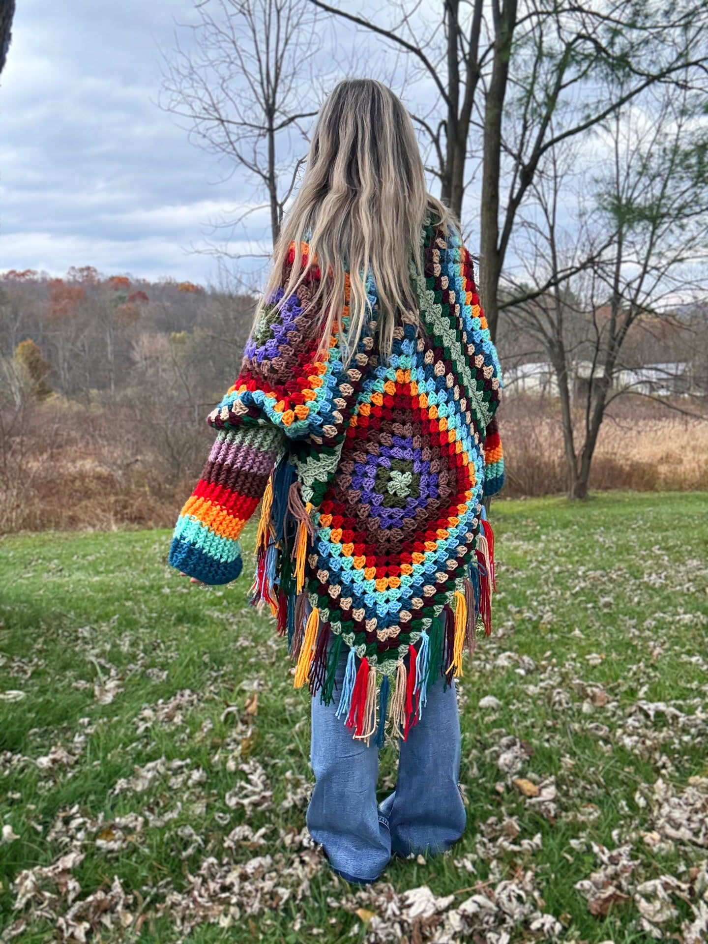 Custom Sweater Poncho (2XL)
