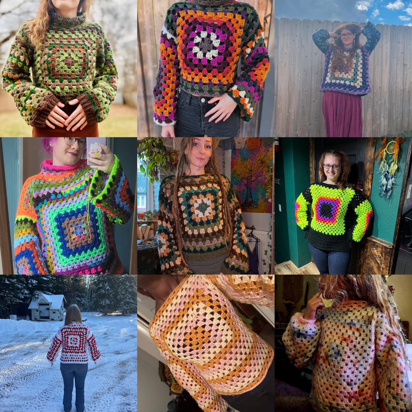 The Squared Away Sweater Pattern