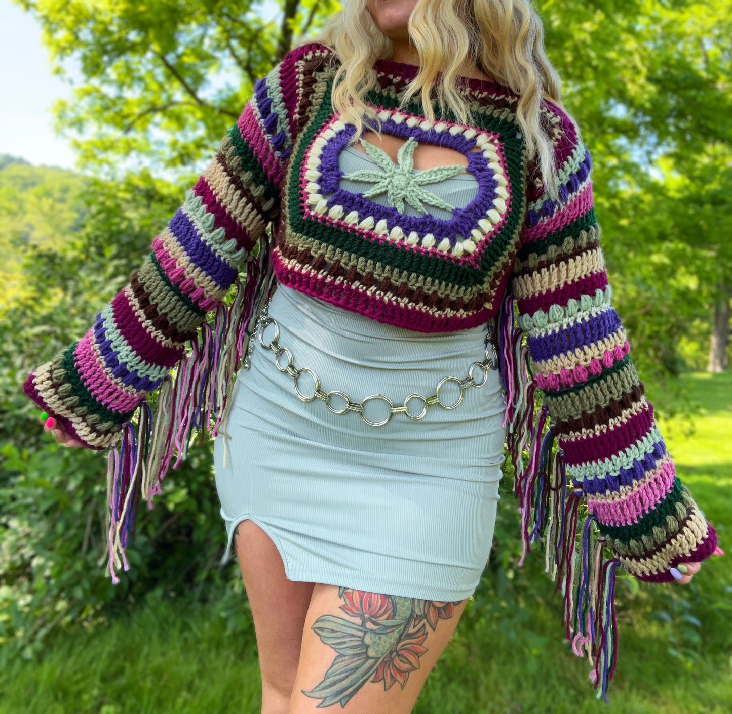 The Grass Fairy Sweater Pattern