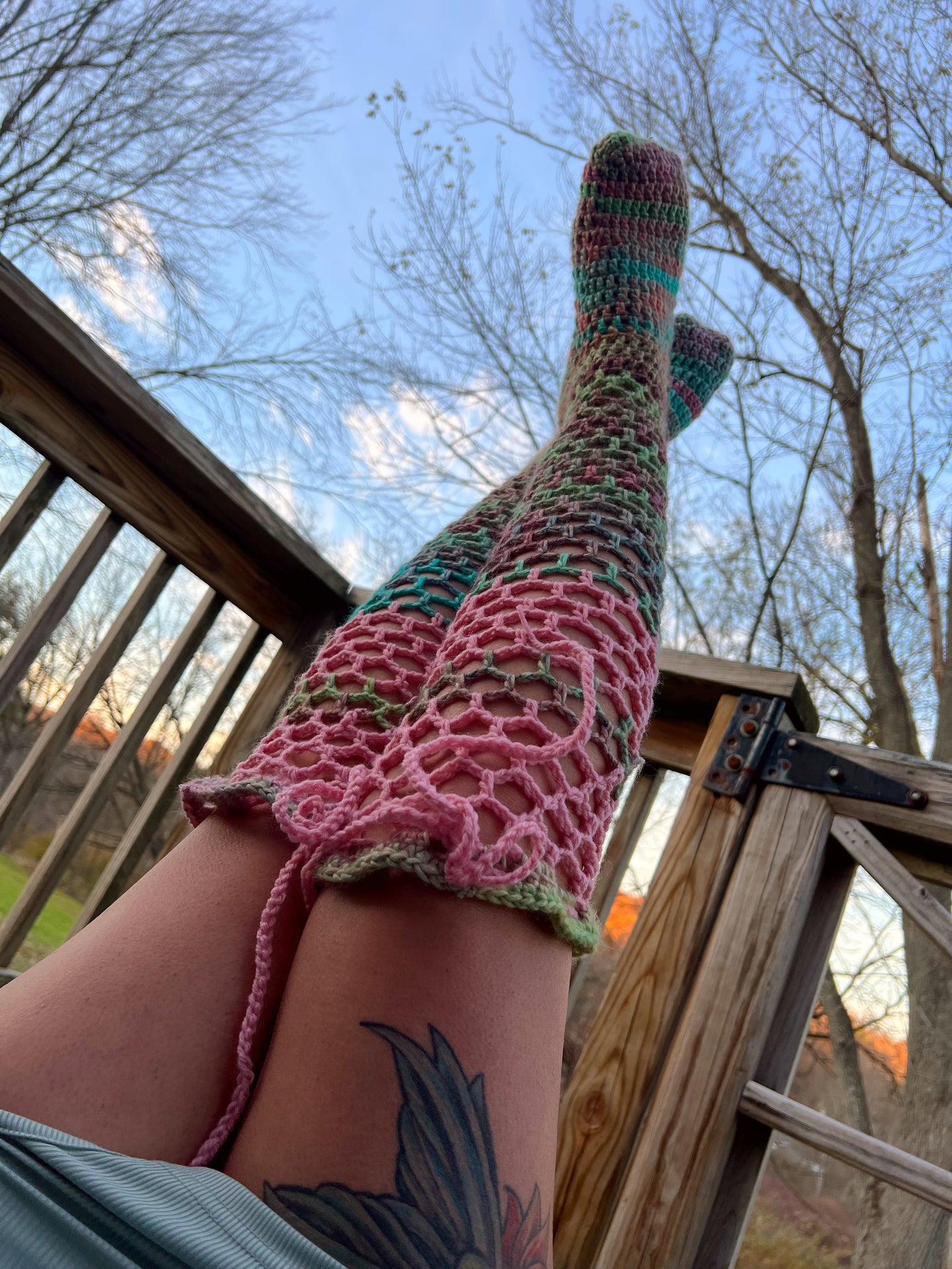 Discounted Mesh Stockings