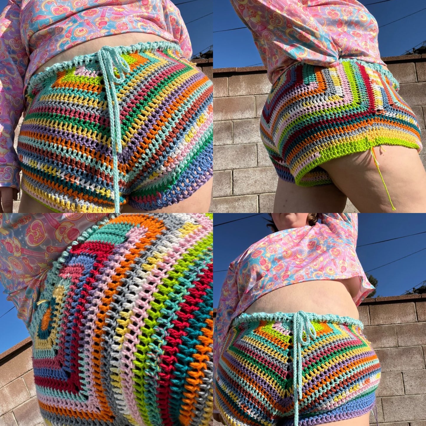 The Kaleidoscope Hot Pants Pattern