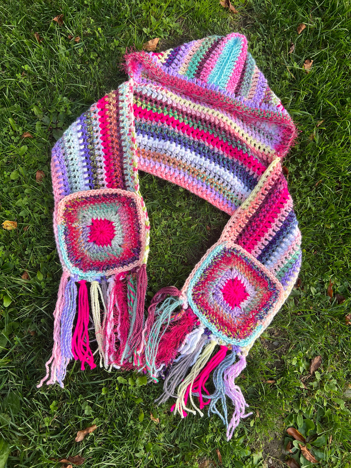 Hooded Pocket Shawl