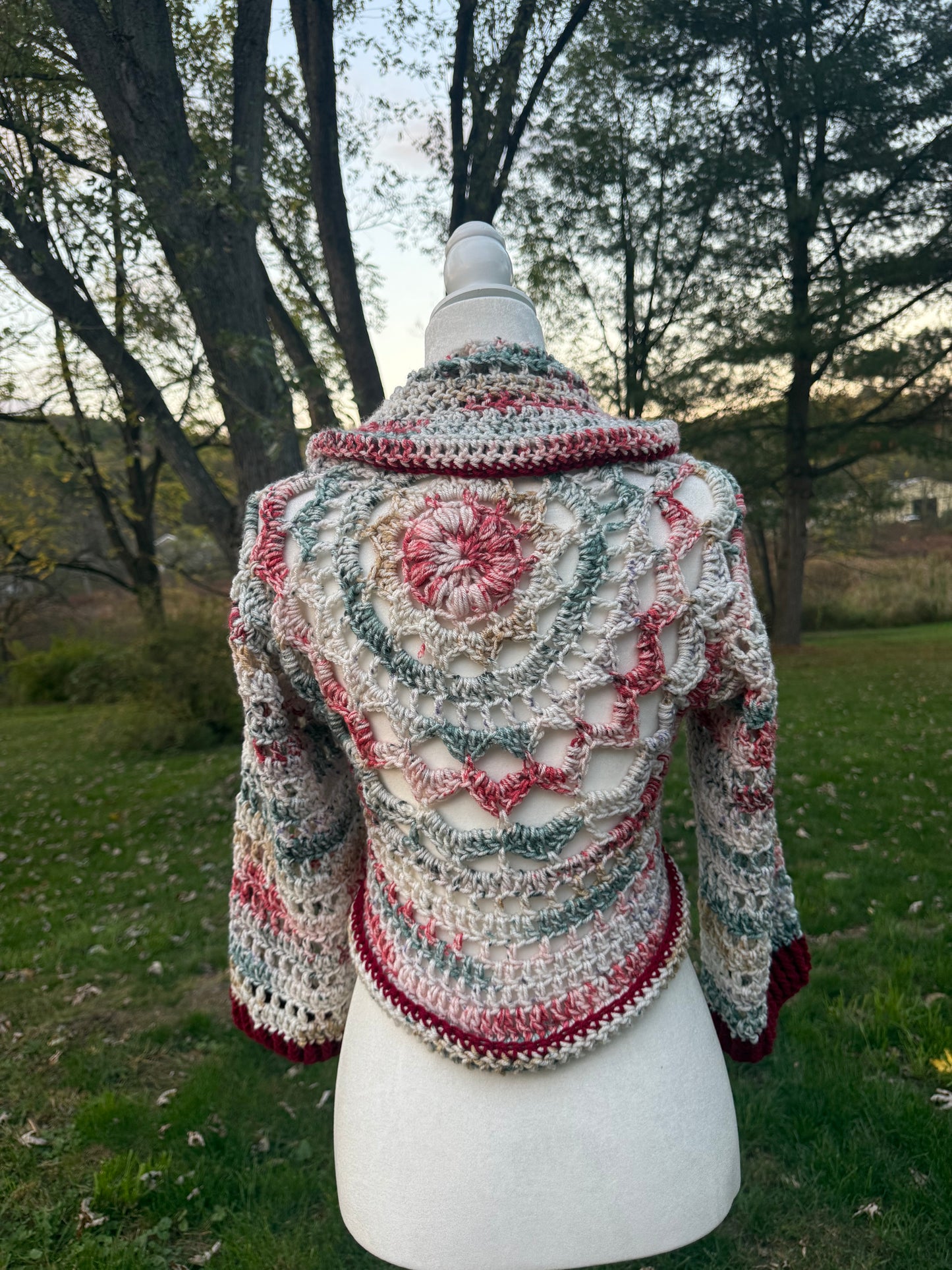 XS/S Cropped Sundial Shrug