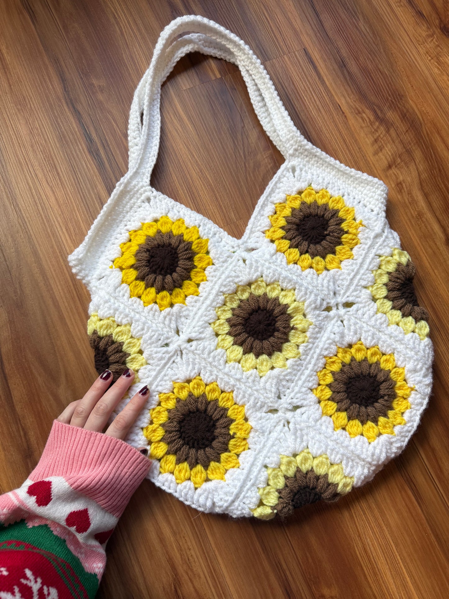 Custom Sunflower Purse (Lined)