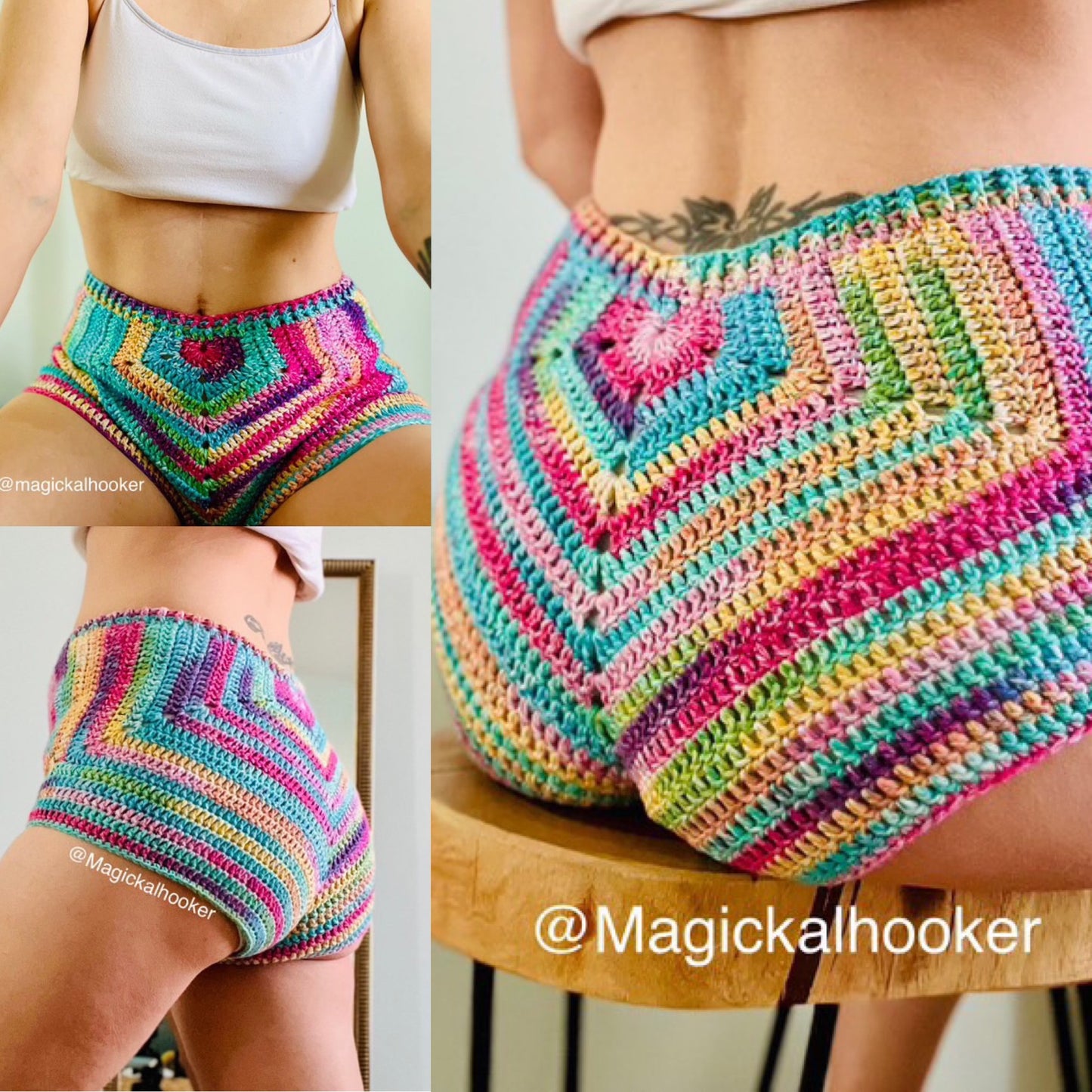 The Kaleidoscope Hot Pants Pattern