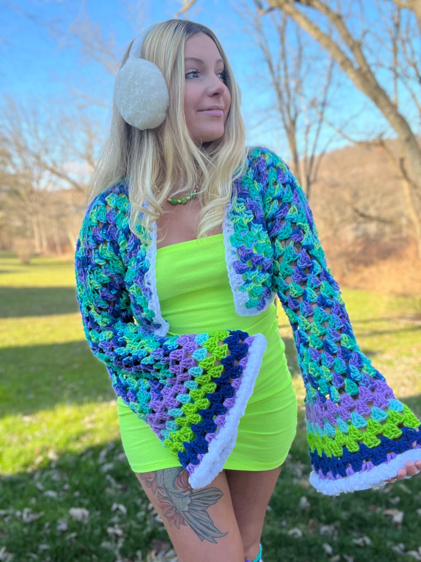 XS/S Bell Sleeve Cardigan