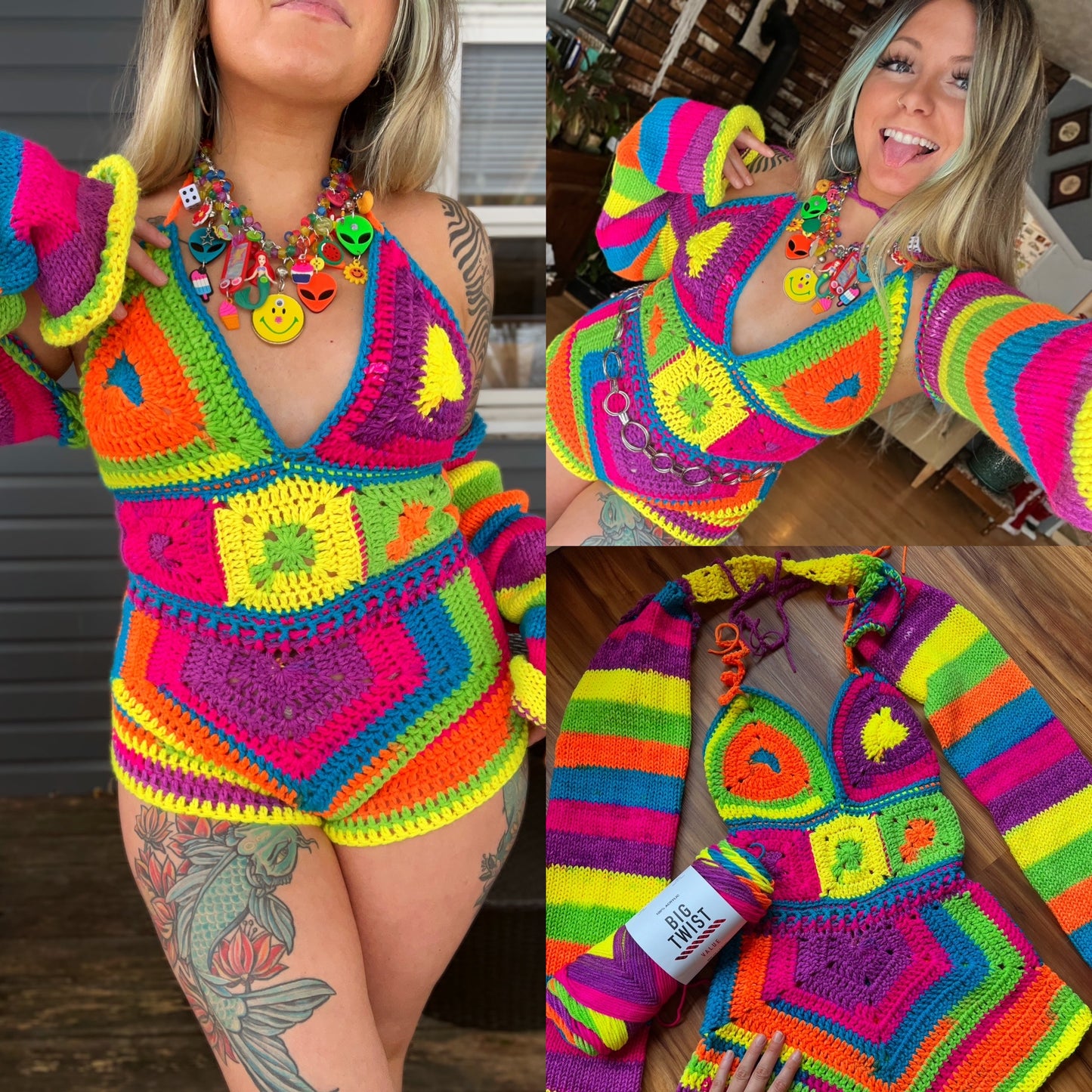 The Kaleidoscope Playsuit Pattern (Romper or 2 Piece Set)