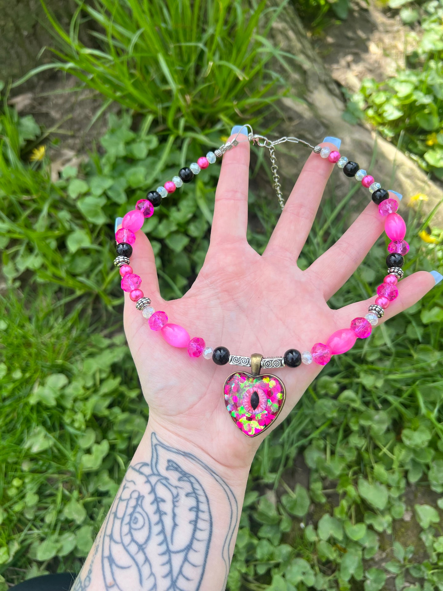 Eye Candy Choker 14-18”