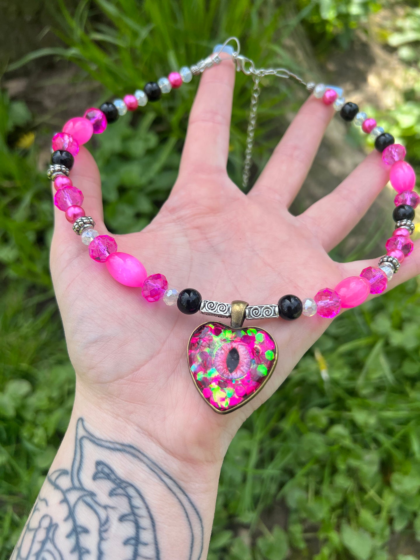 Eye Candy Choker 14-18”