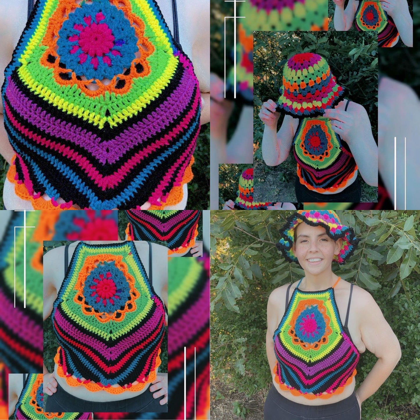 The StarFlower Halter Top Pattern