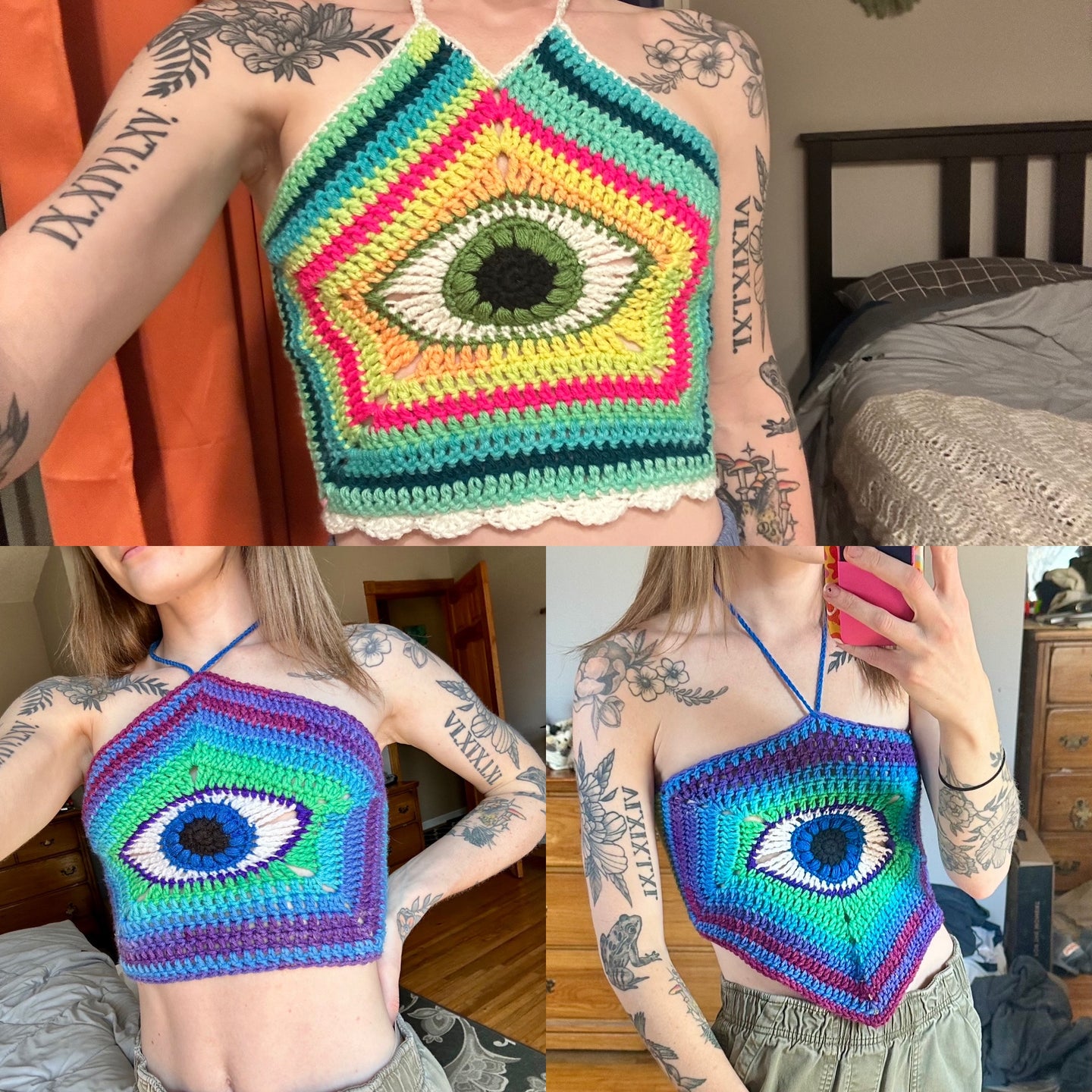 The Eyetomic Bond Top Pattern