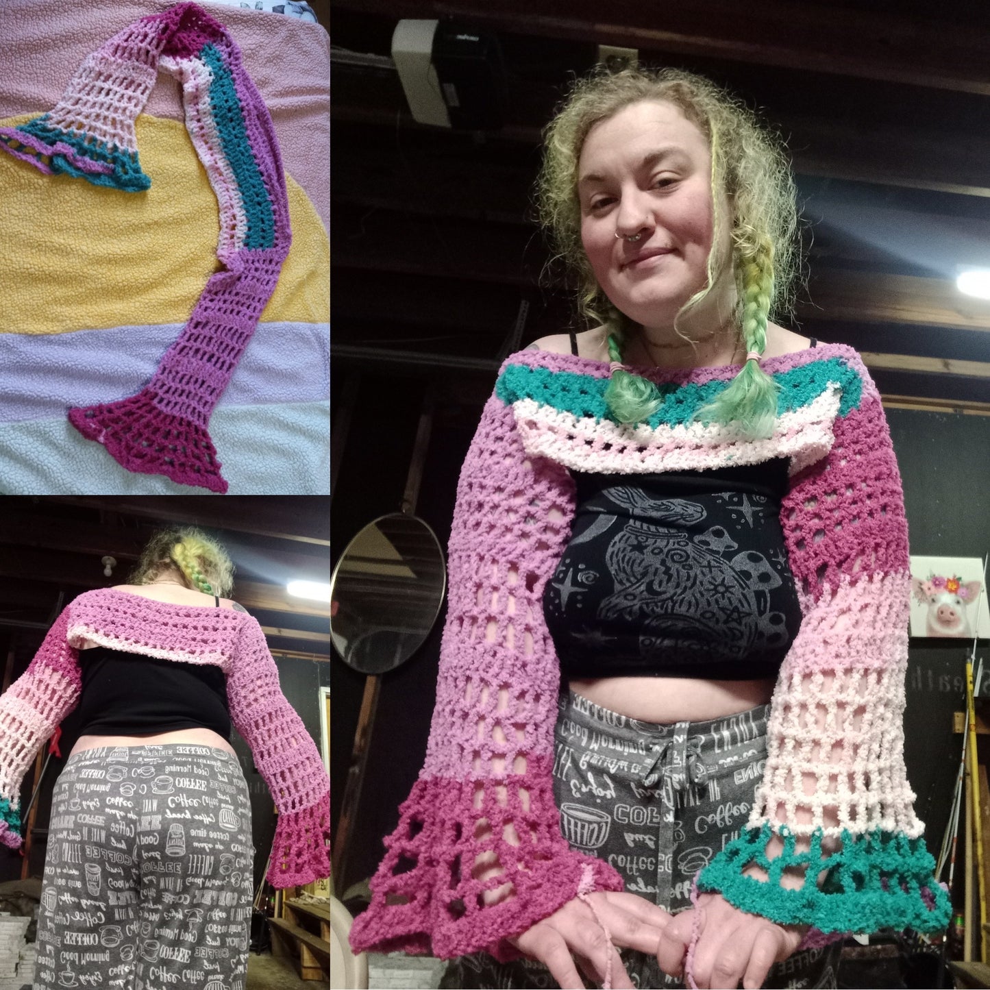 The Manic Pixie Shrug Pattern