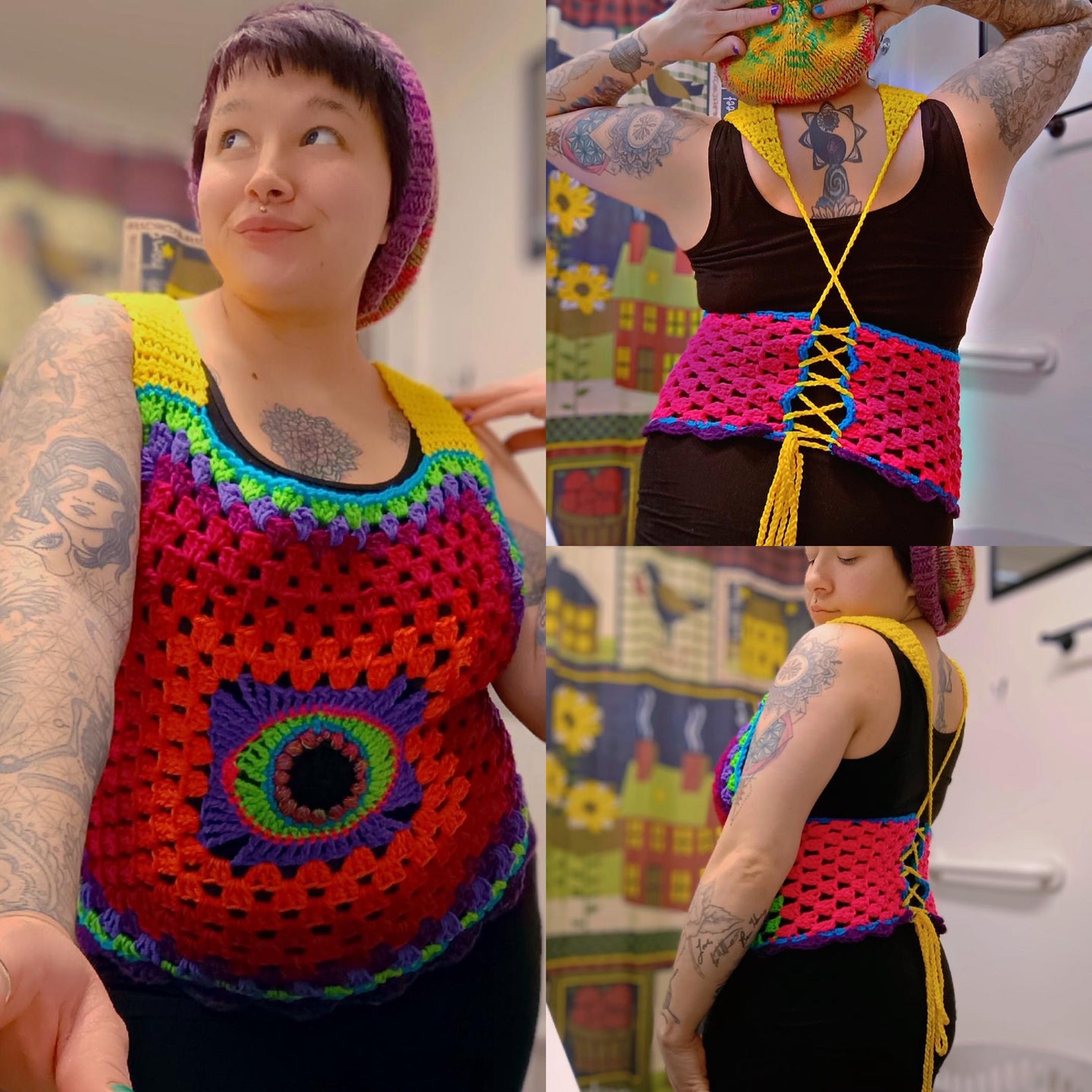 Eye Candy Vest Pattern