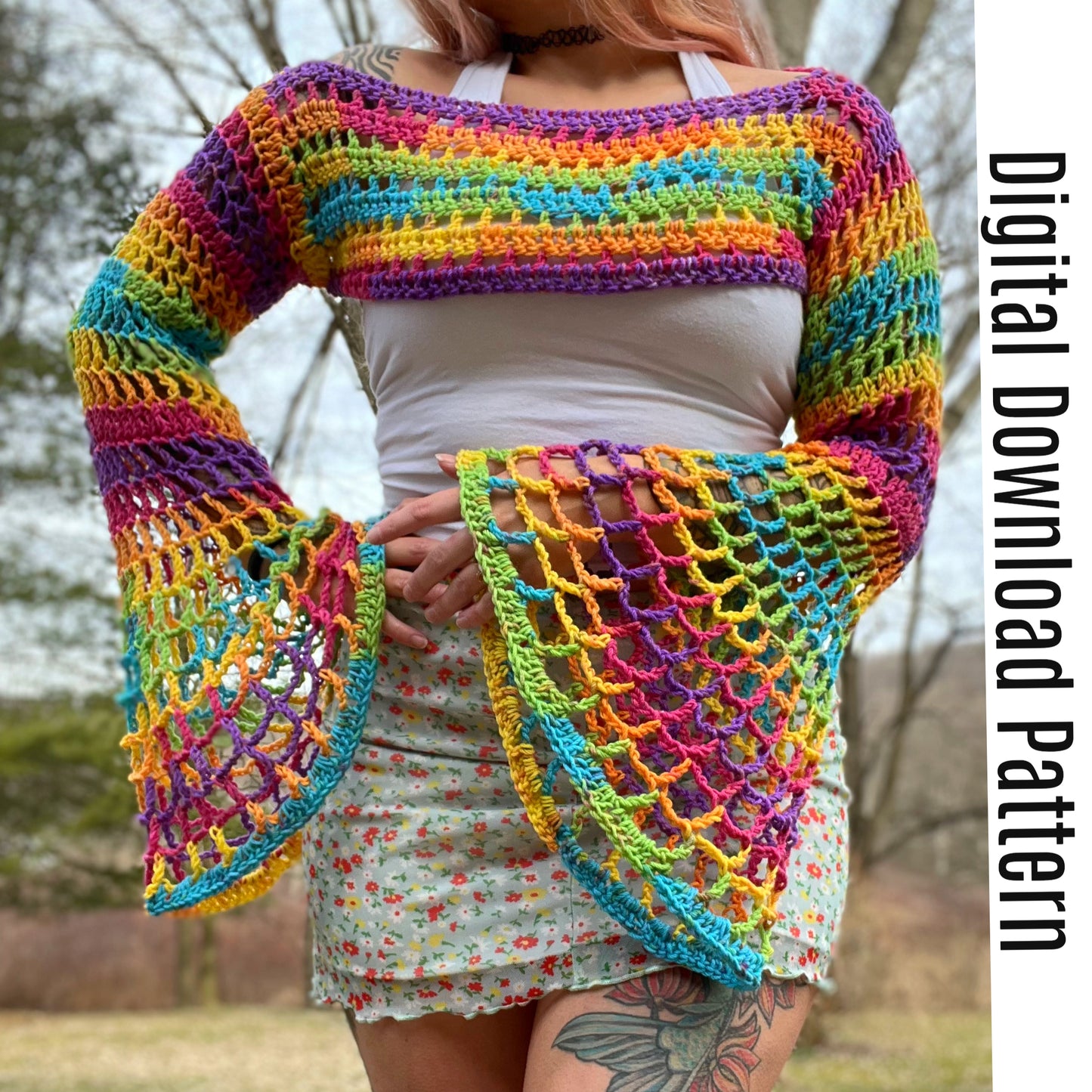 The Manic Pixie Shrug Pattern