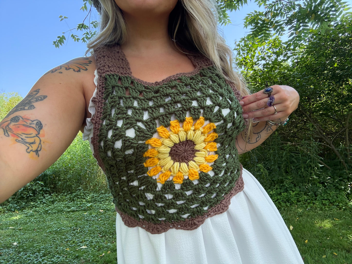 XS-M Sunflower Vest