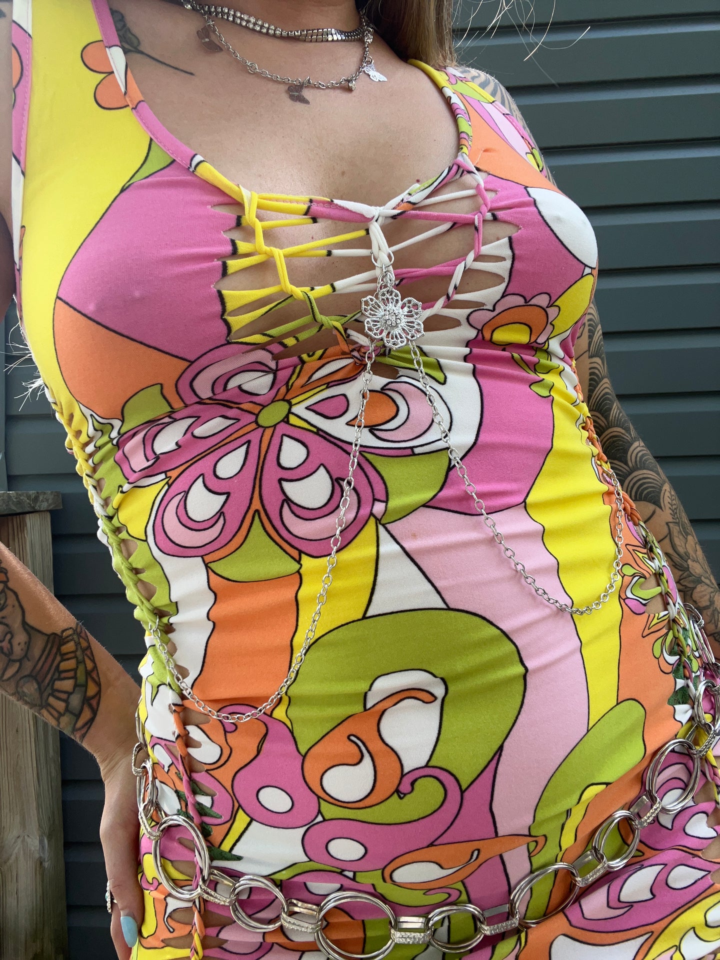 XS/S Slit Weave Dress - DISCOUNTED