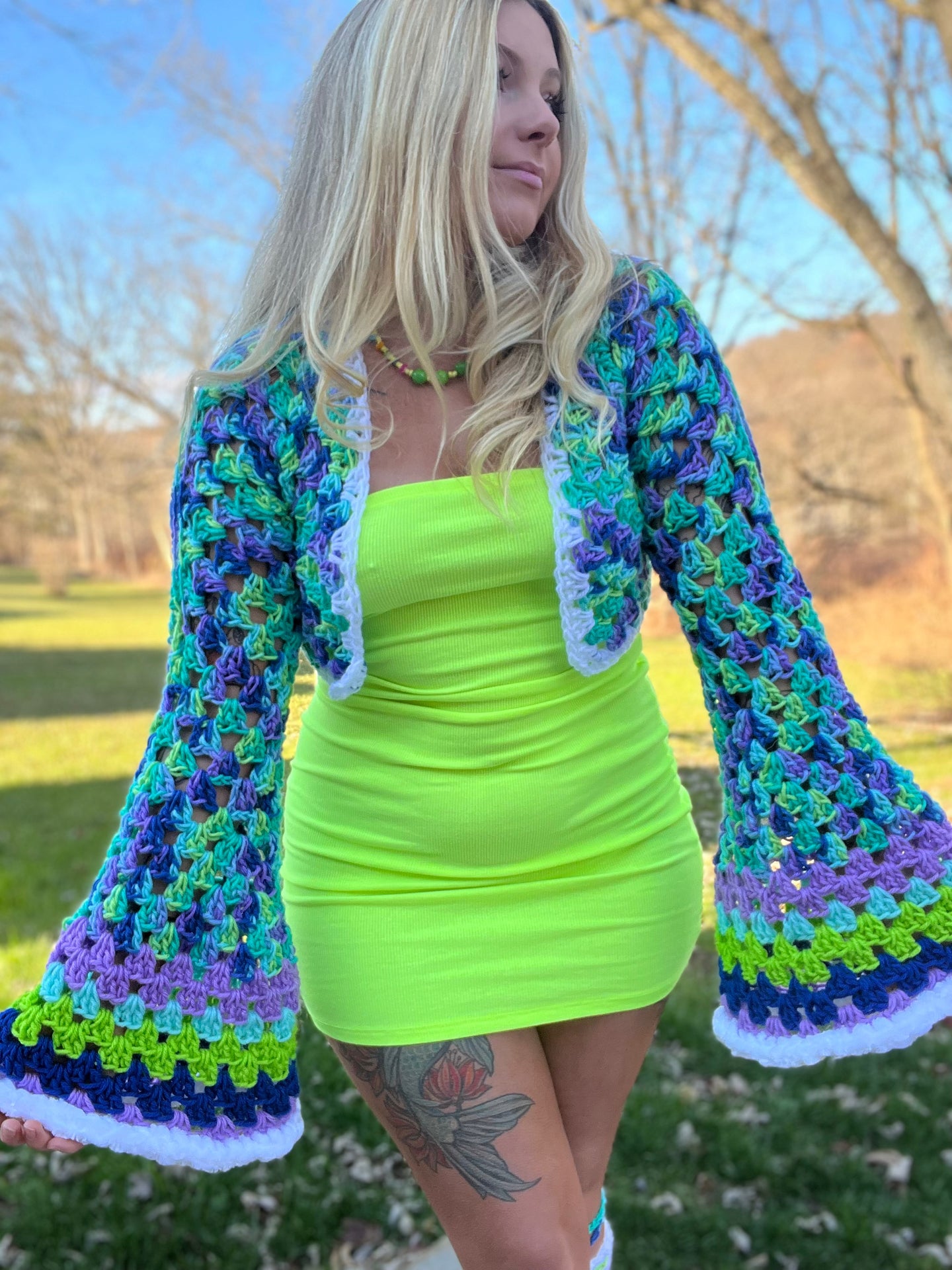 XS/S Bell Sleeve Cardigan