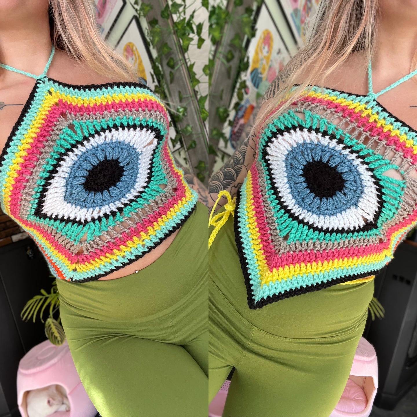 Reversible Eye Candy Top - XS-L