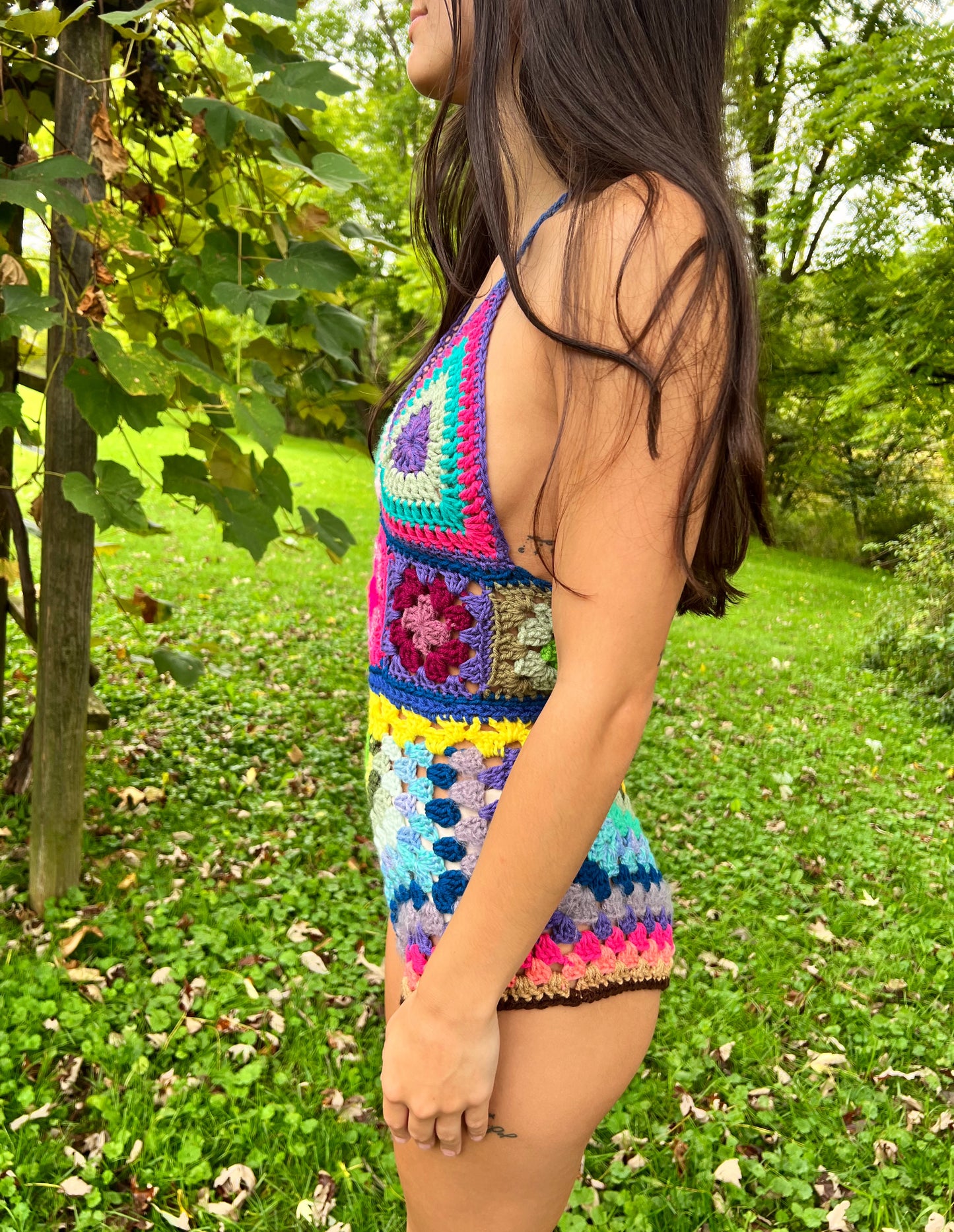 XS/S Cheeky Kaleidoscope Romper