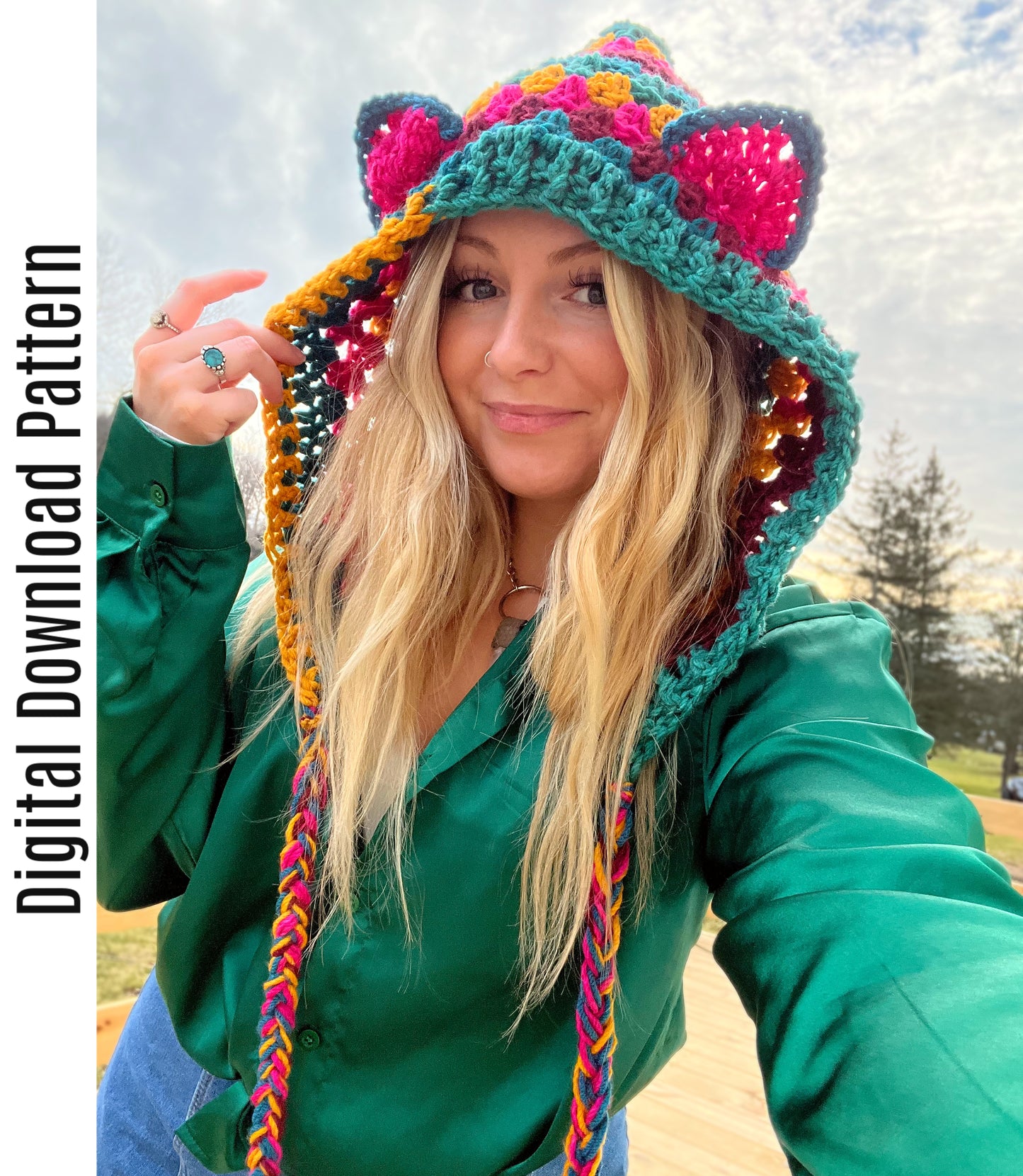 The Fairy Beary Hood Pattern - PDF Download