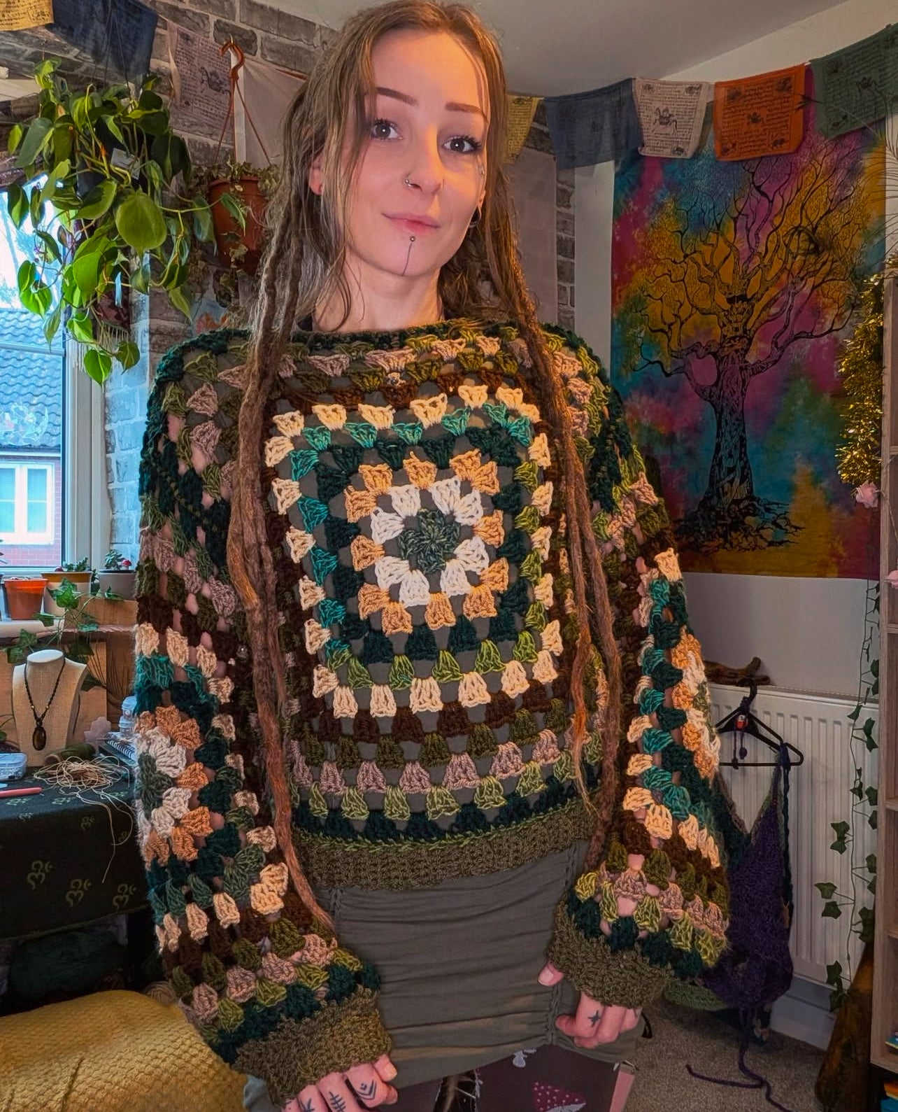 The Squared Away Sweater Pattern