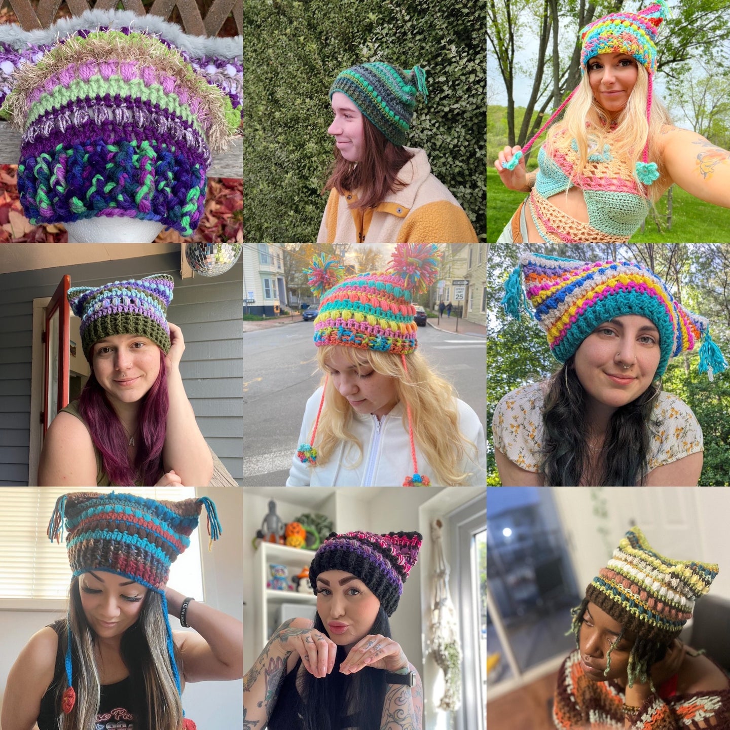 The Scrappy Cat Hat Pattern