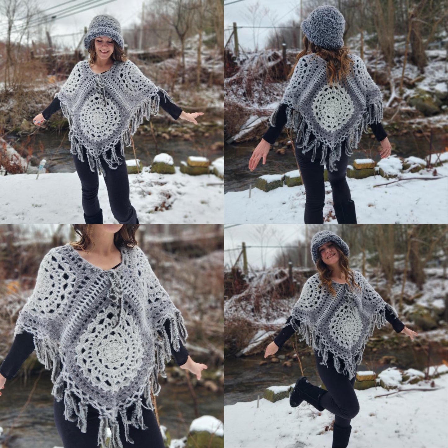 The Mandala Effect Poncho Pattern