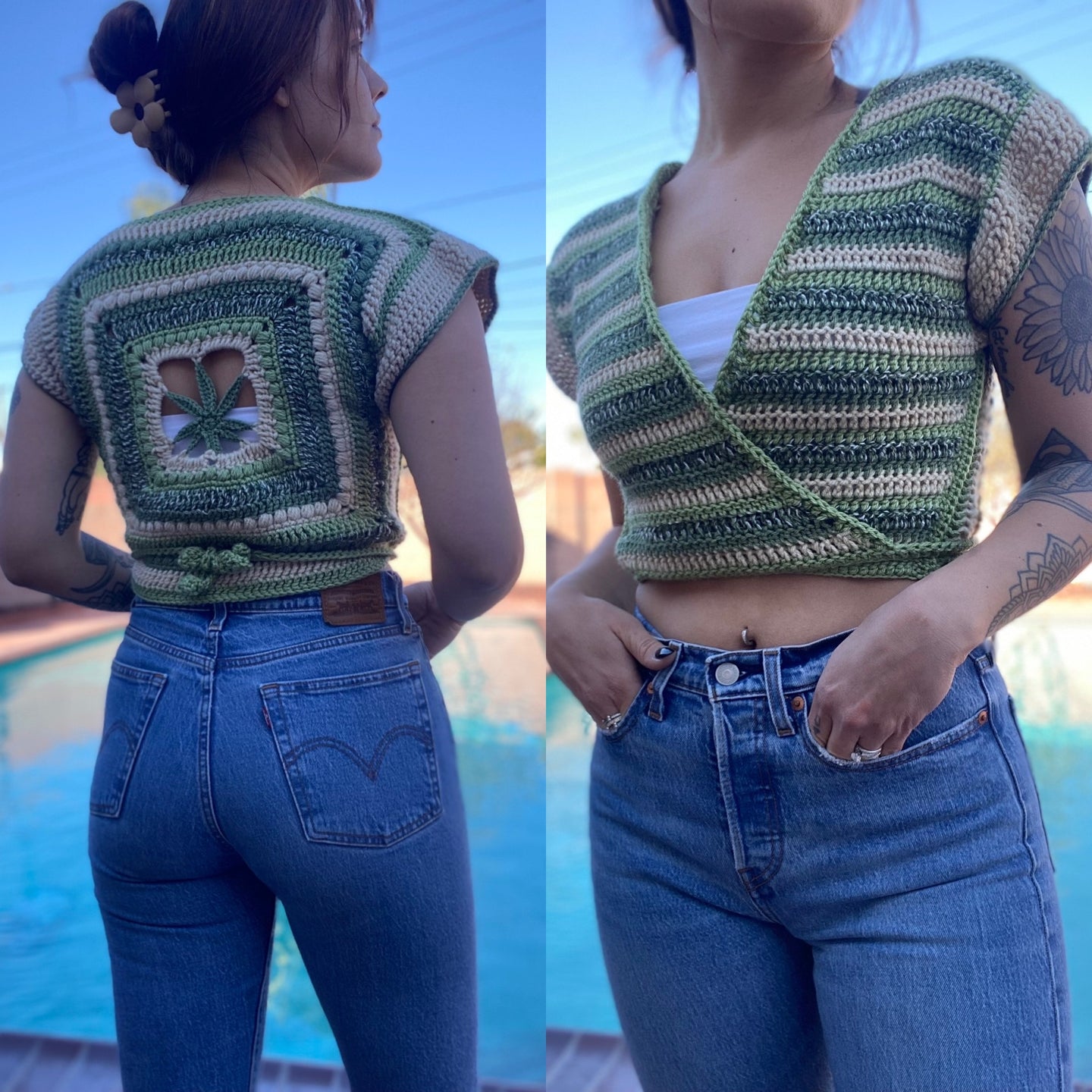 Mary Jane's Wrap Top Pattern (Short or Long Sleeves)