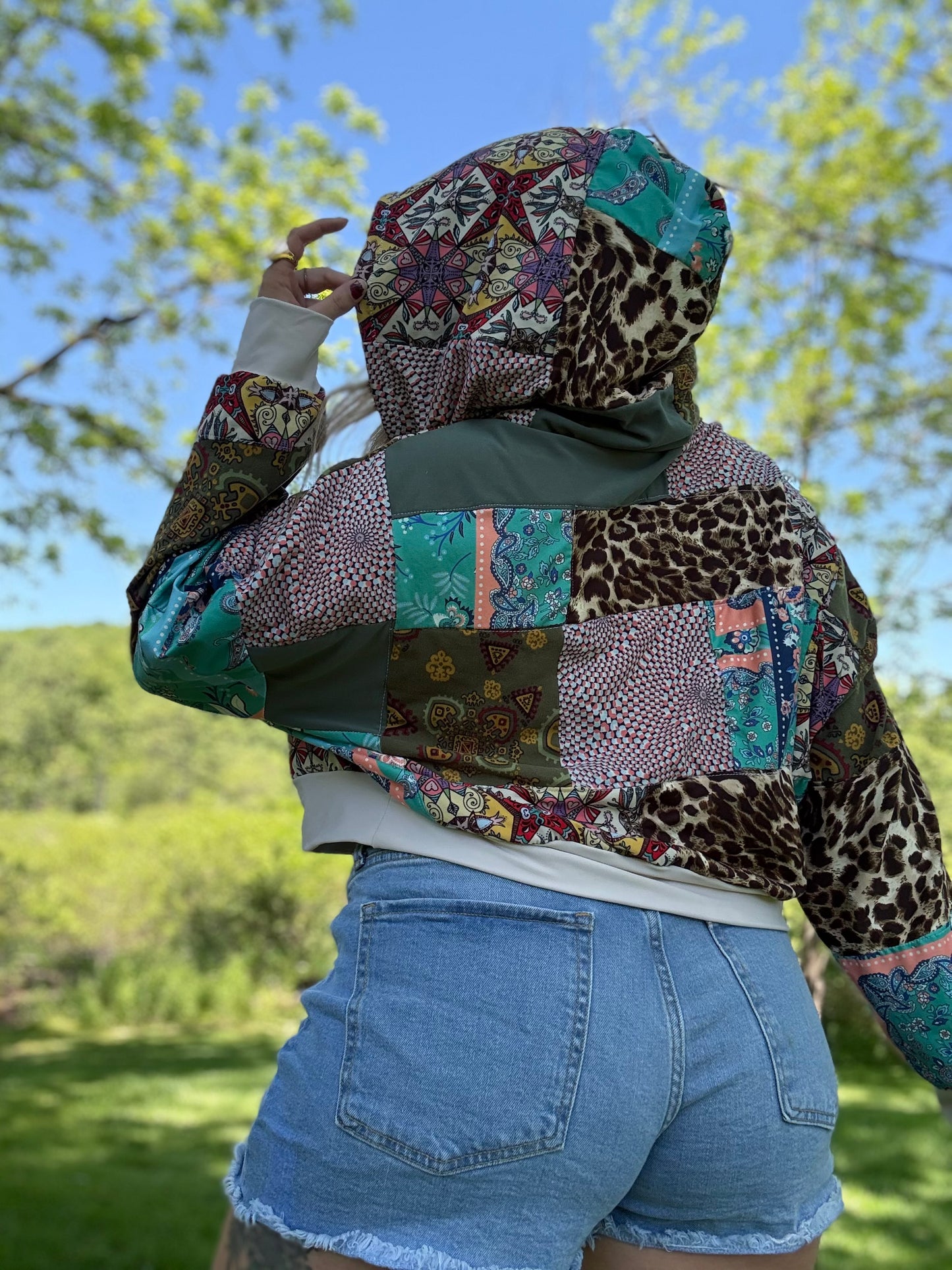 Jungle Cat Hoodie (L/XL)