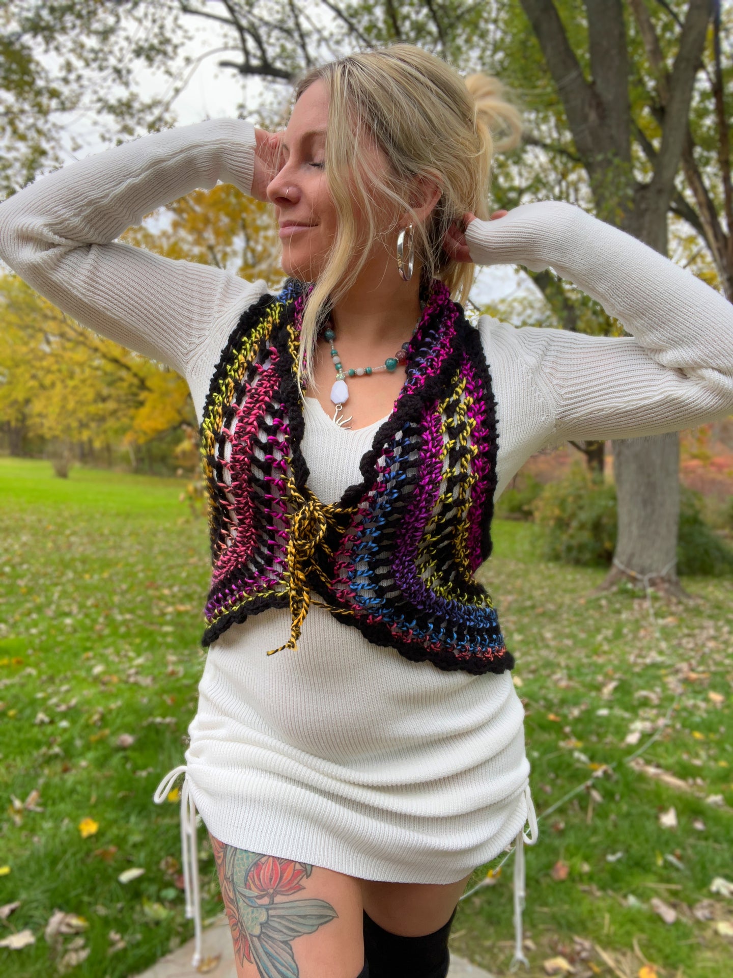 Spider Web Vest - Medium