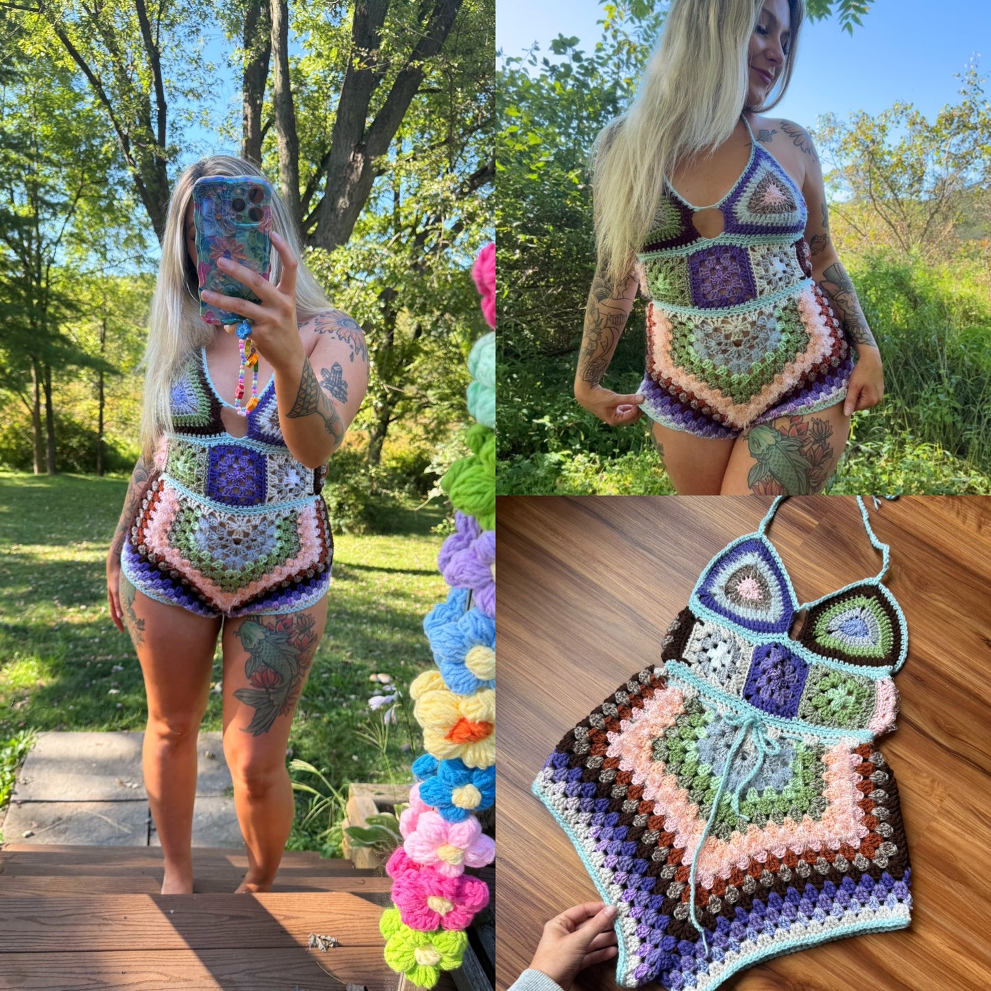 Block Party Playsuit Pattern (Romper or 2 Piece Set)