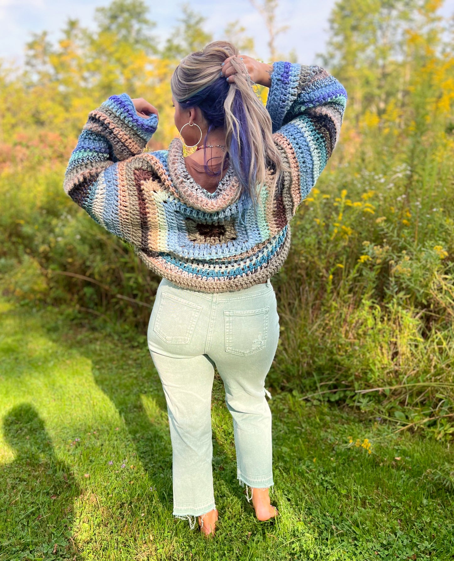 S-XL Chunky Cocoon Shrug