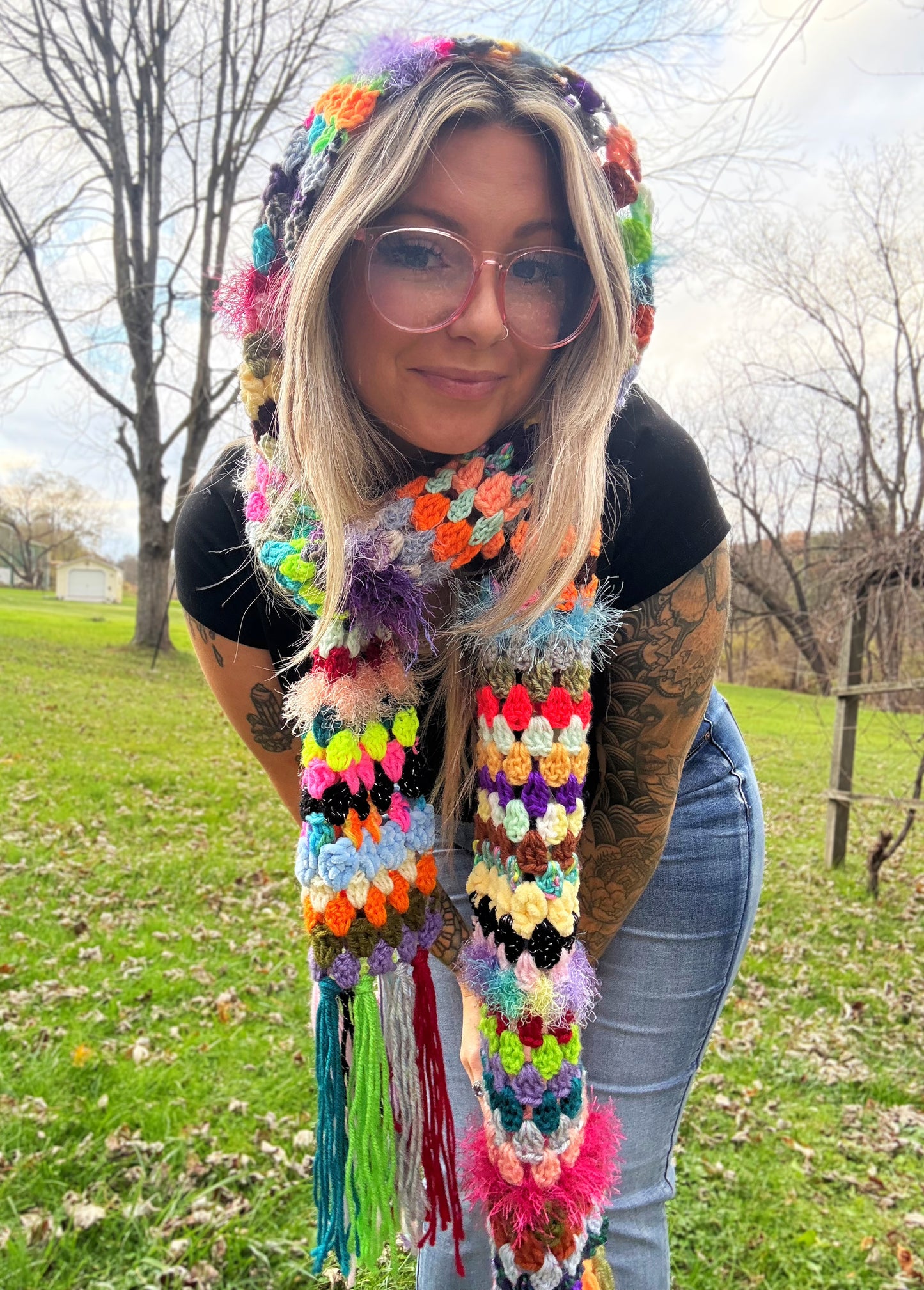 Made to Order Scrap Scarf (7-9 feet)