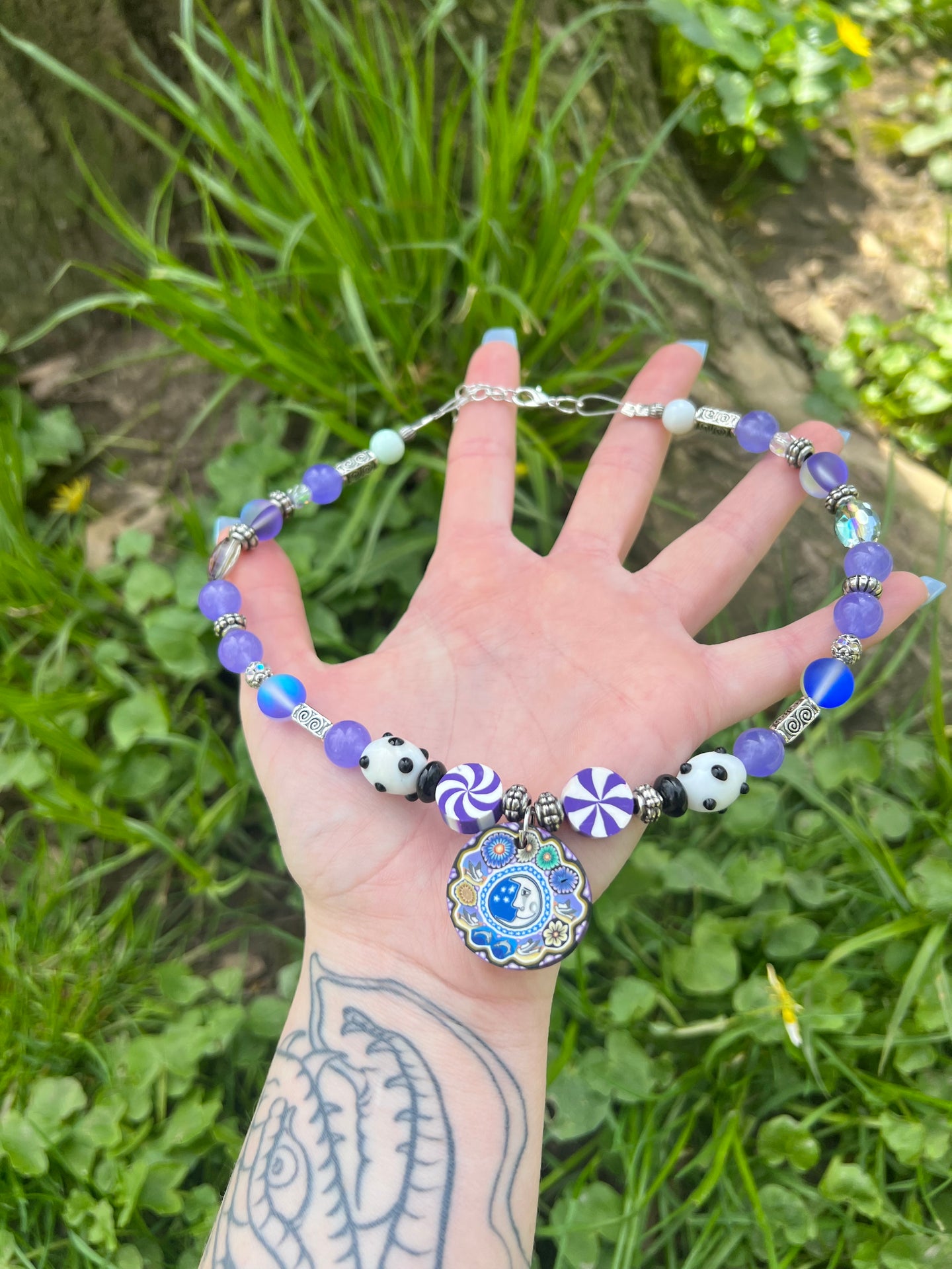 Moon Child Choker 14-17”